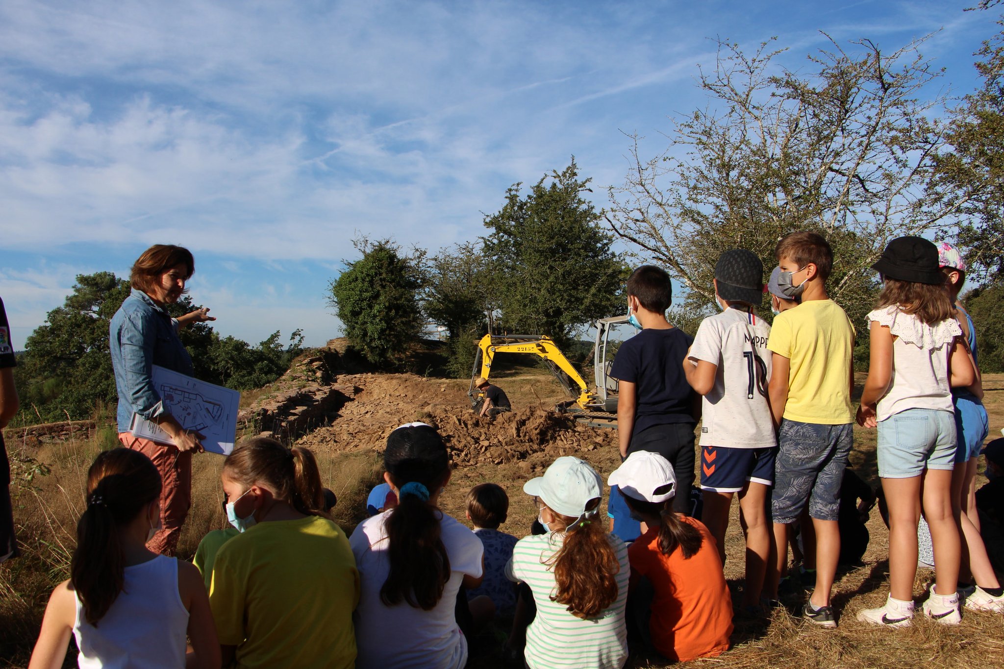 12 classes ont profité de visites durant les travaux