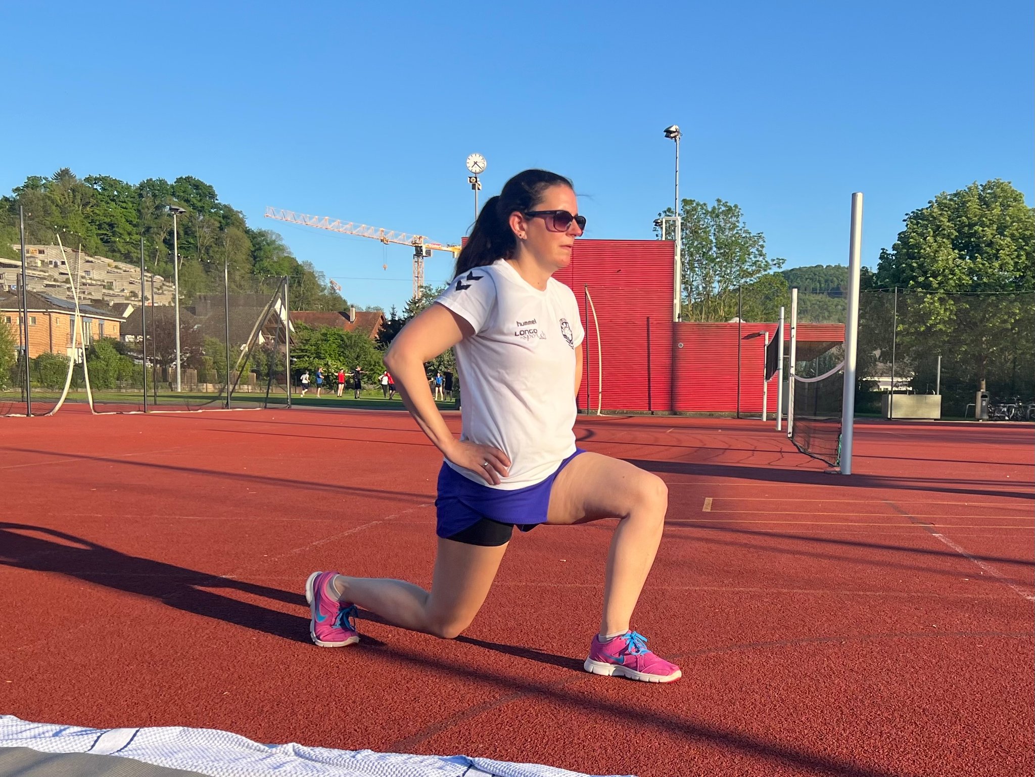 Andrea bringt uns zum Schwitzen