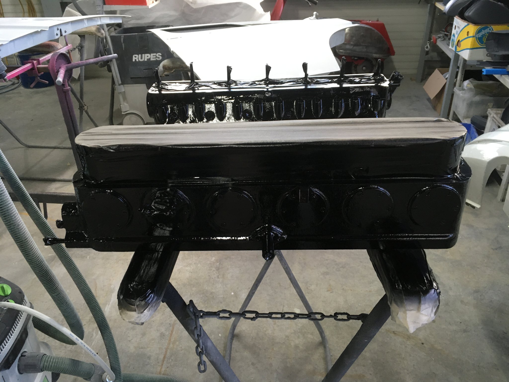 Rolls-Royce 25/30 GUL17 1936, Motorrevision