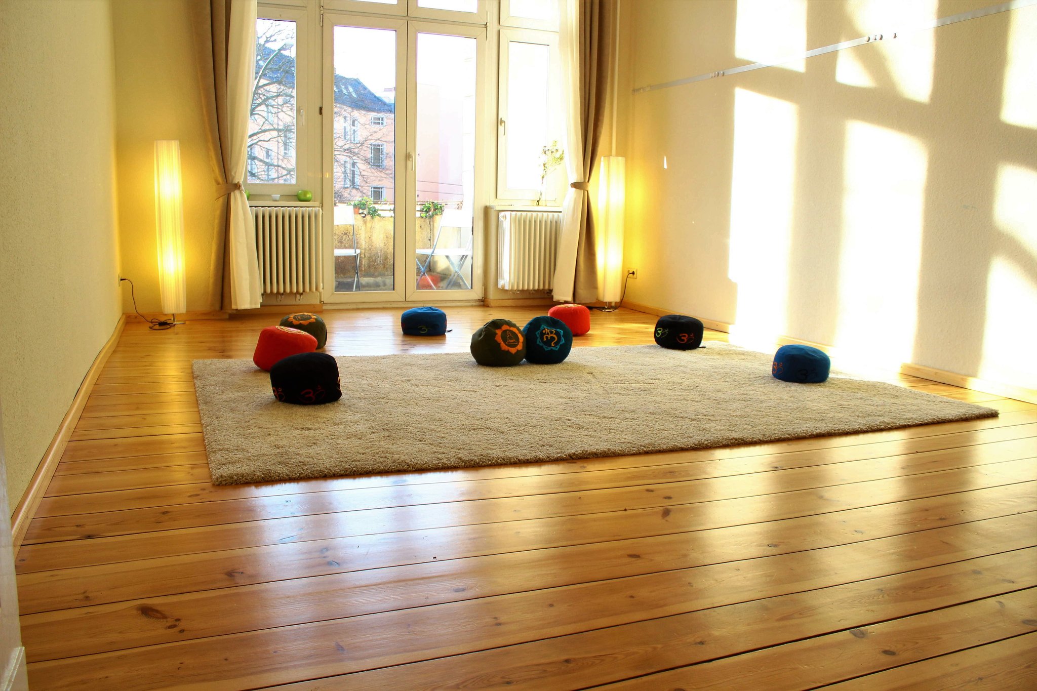 Seminarraum mit Kissen