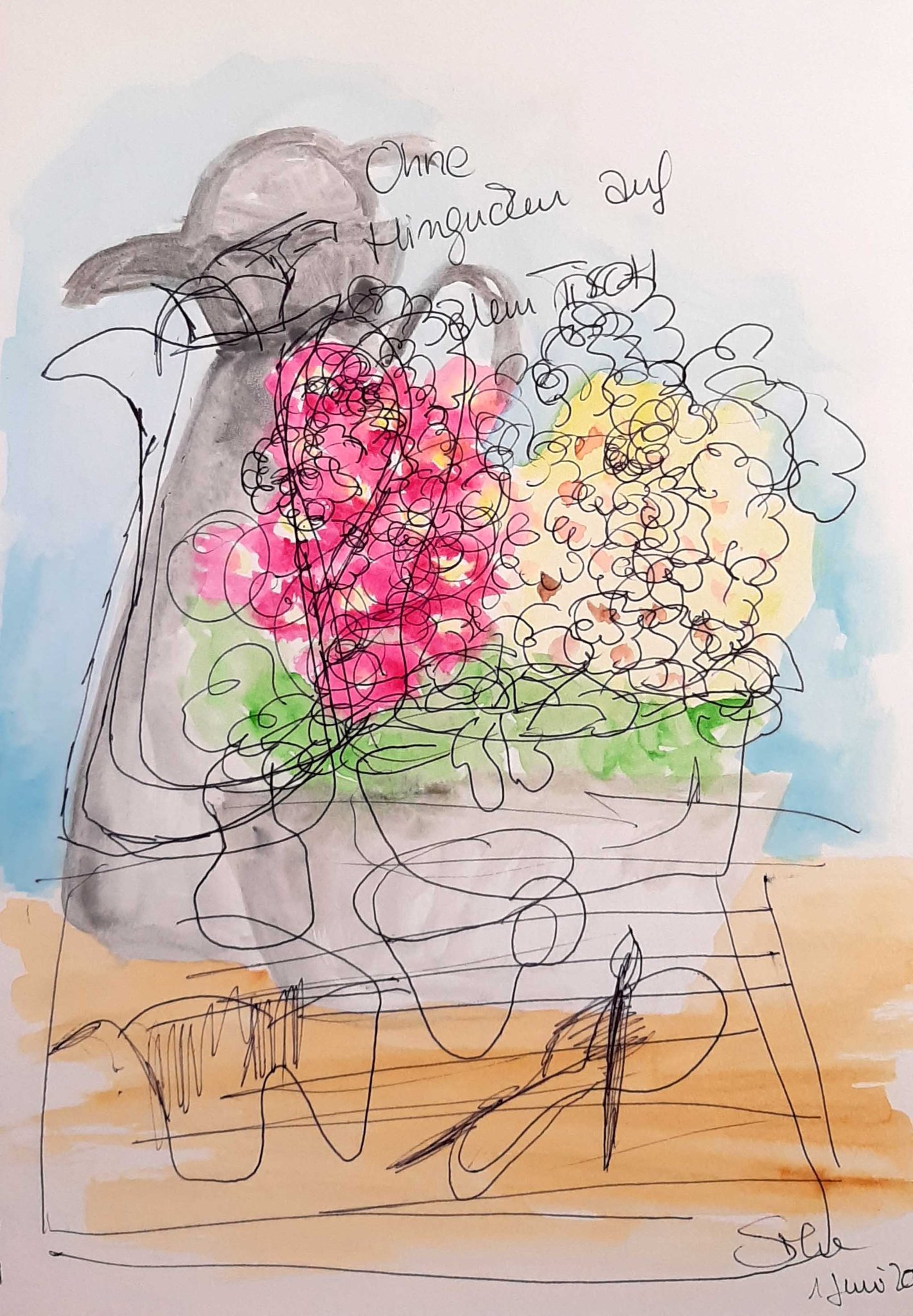 Silkes Werk ohne Hinsehen