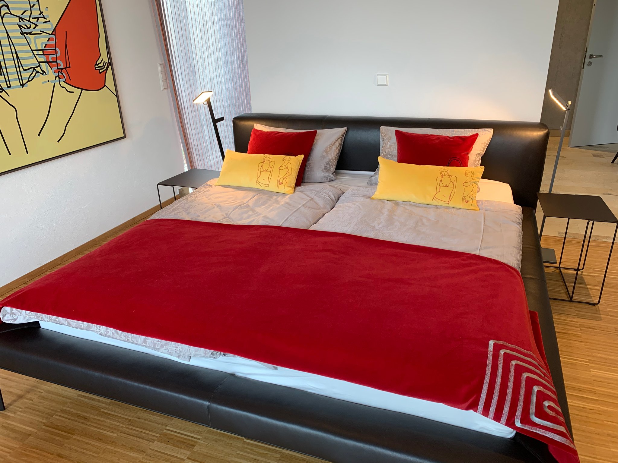 Masterbedroom mit Boxspringbett