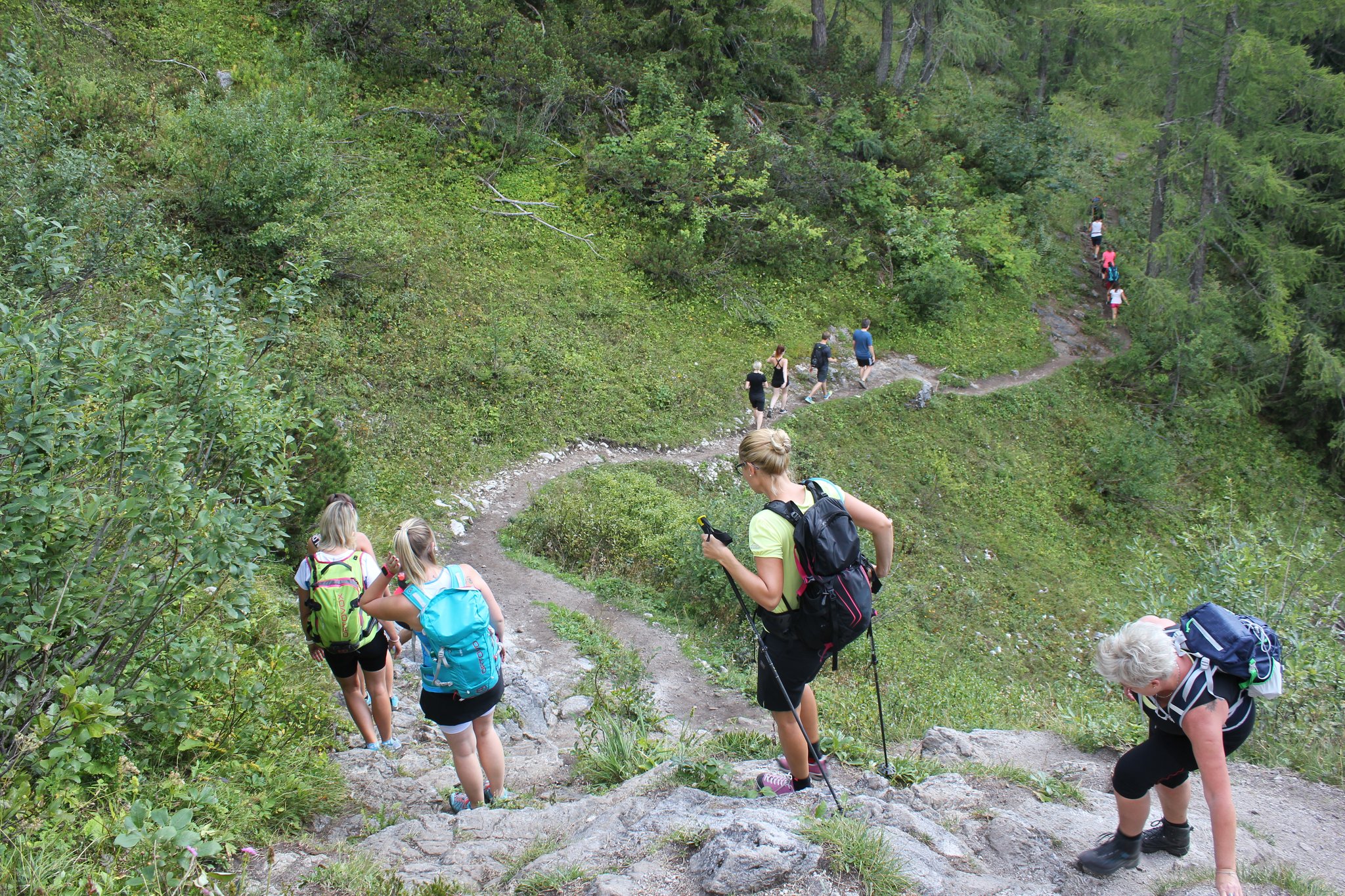 Am Weg zum Schwarzensee