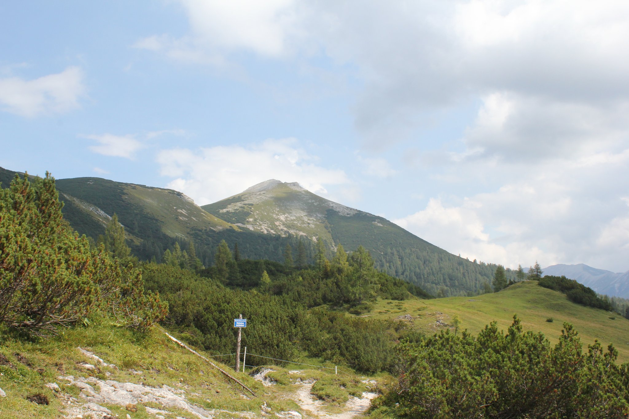 Blick auf den Almkogel