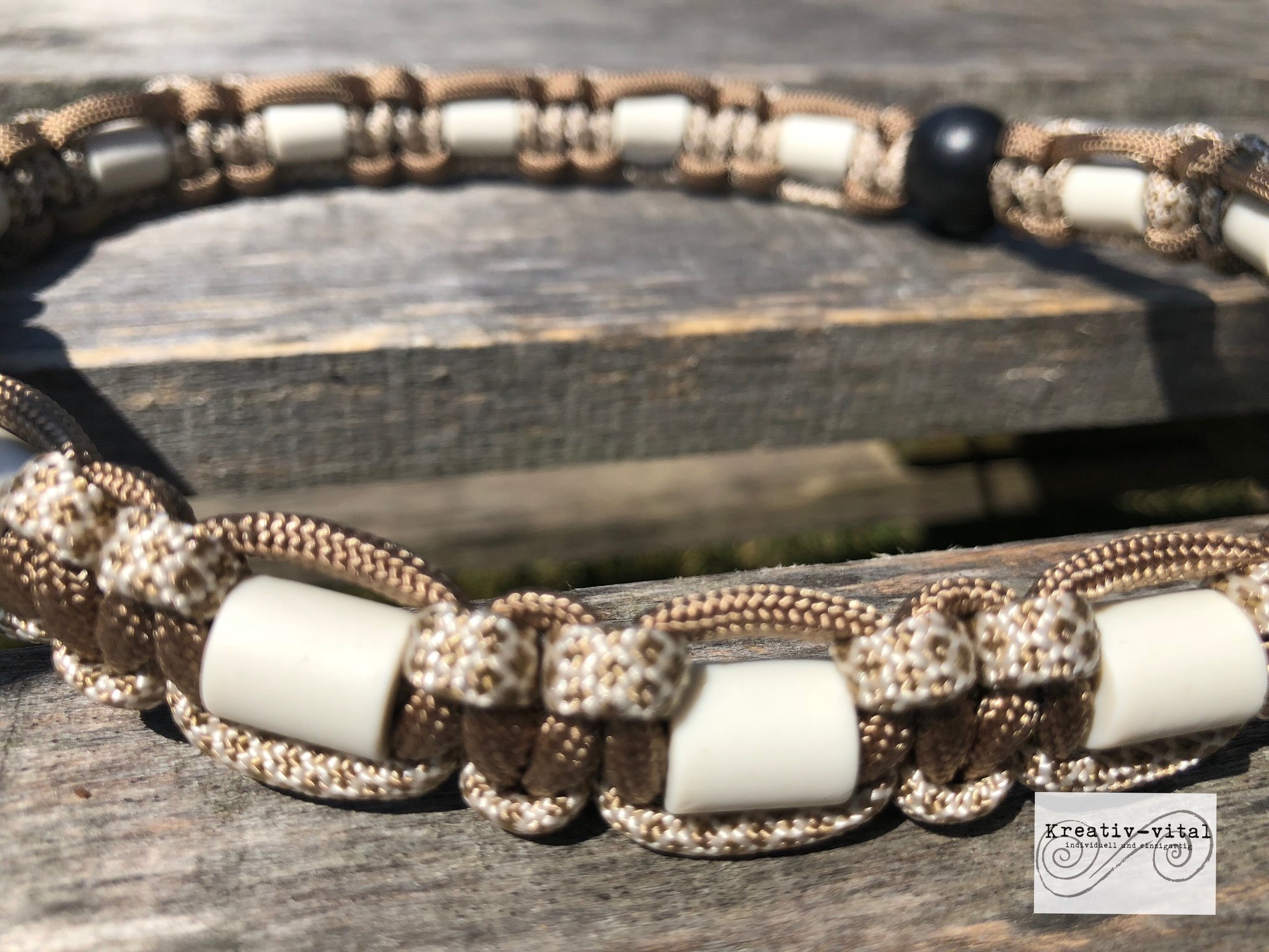 EM Keramik Halsband für Hund/Katze 46-50cm Halsumfang