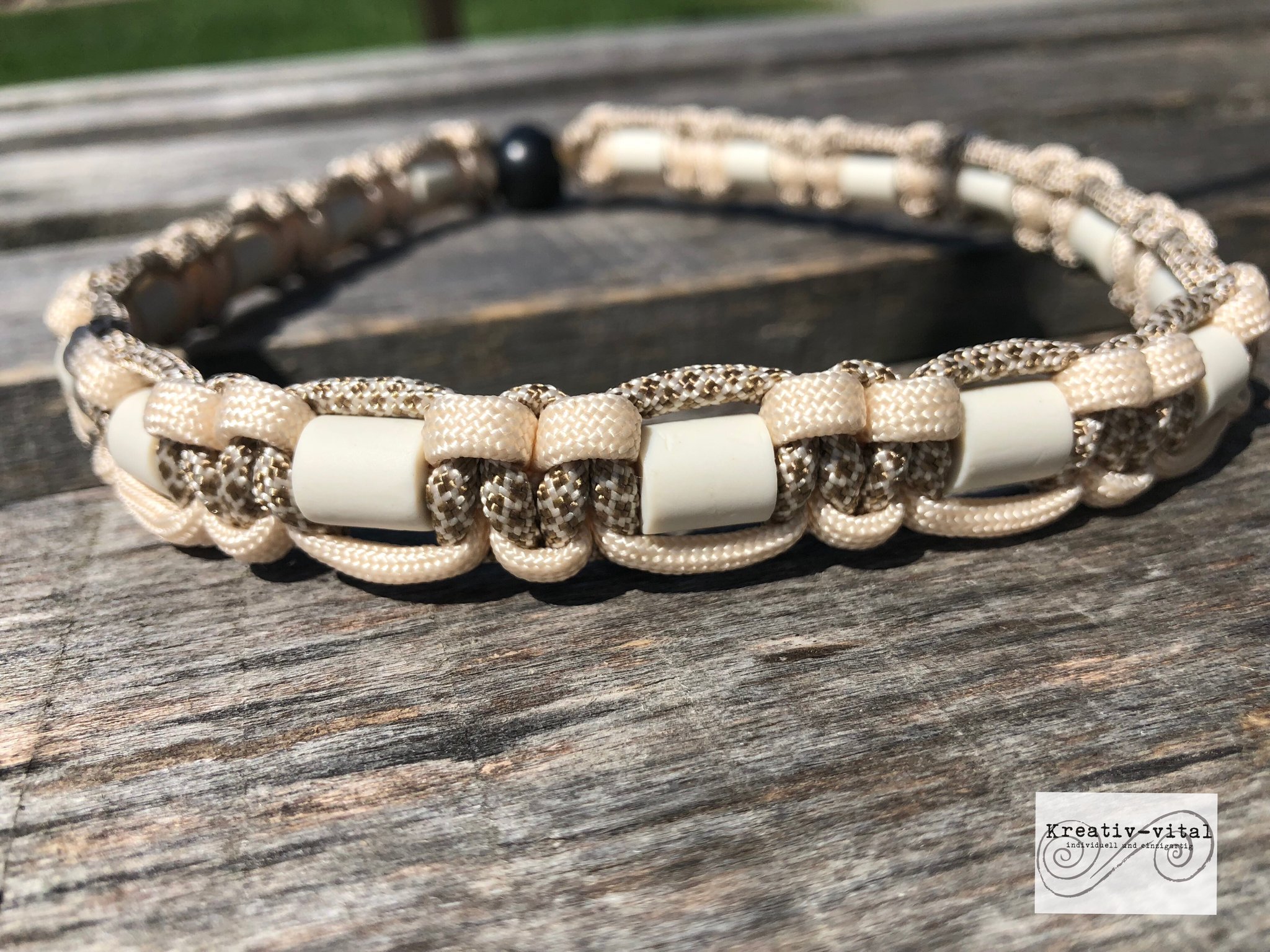 EM Keramik Halsband für Hund/Katze 46-50cm Halsumfang