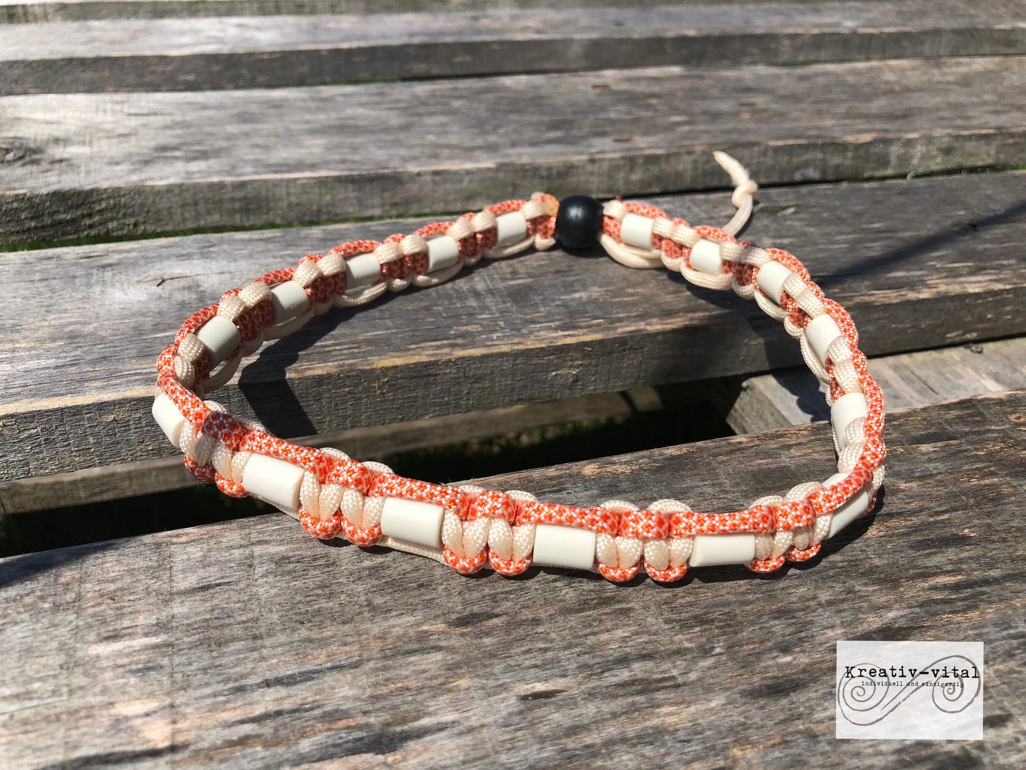 EM Keramik Halsband für Hund/Katze 46-50cm Halsumfang