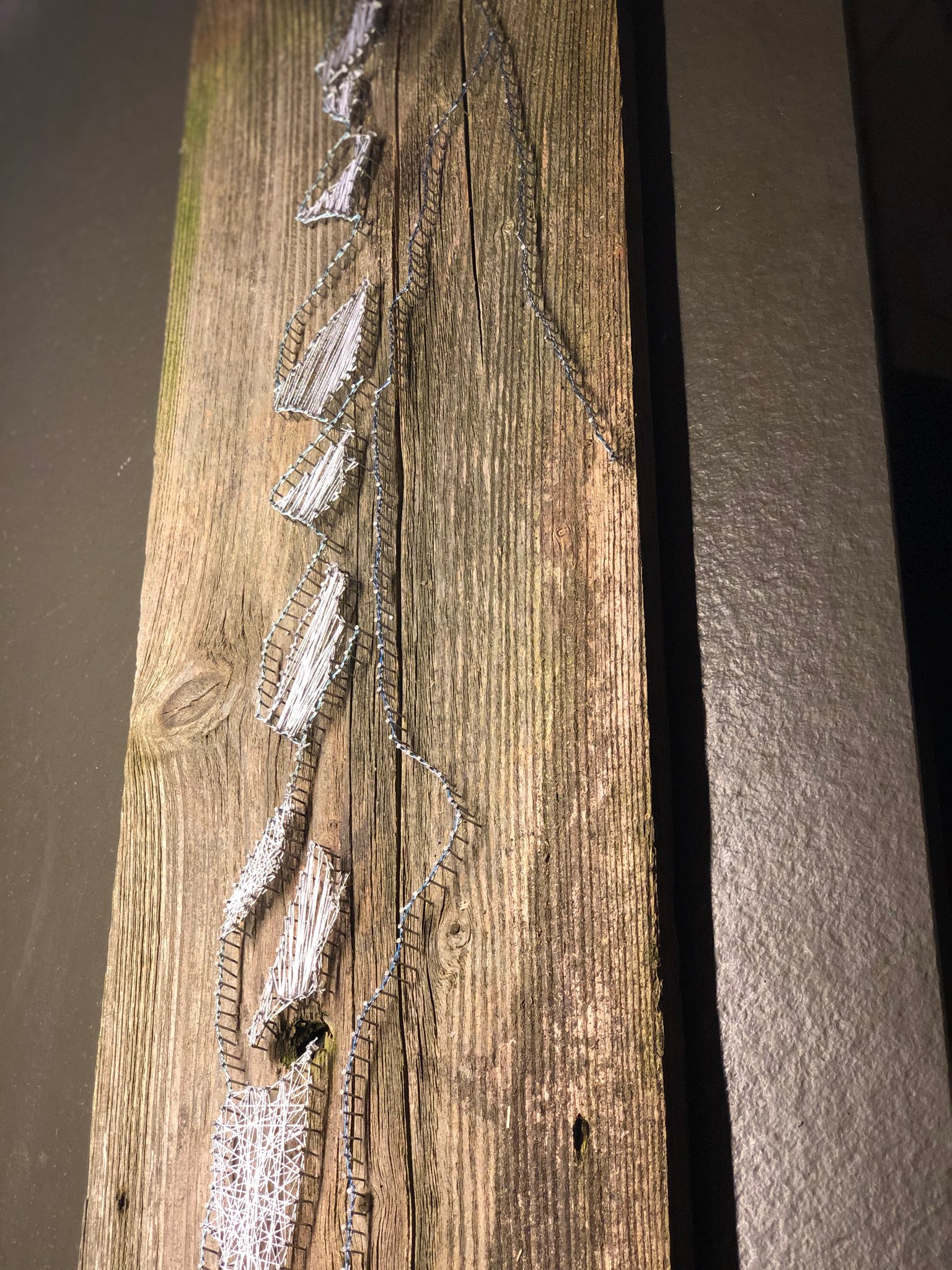 Churfirsten Nagelbild