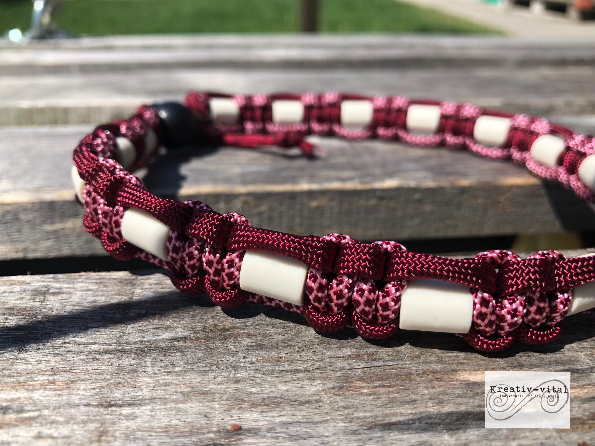 EM Keramik Halsband für Hund/Katze 46-50cm Halsumfang