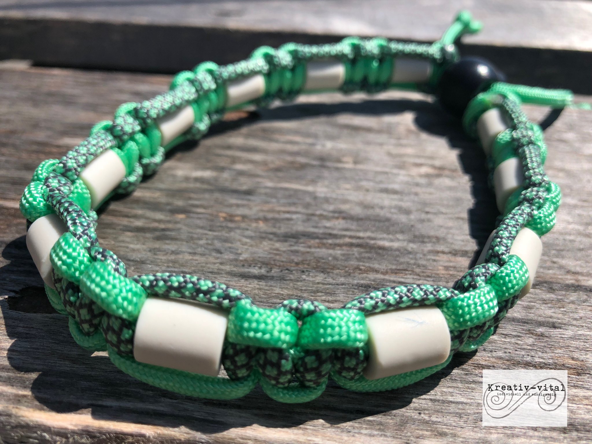 EM Keramik Halsband für Hund/Katze 46-50cm Halsumfang