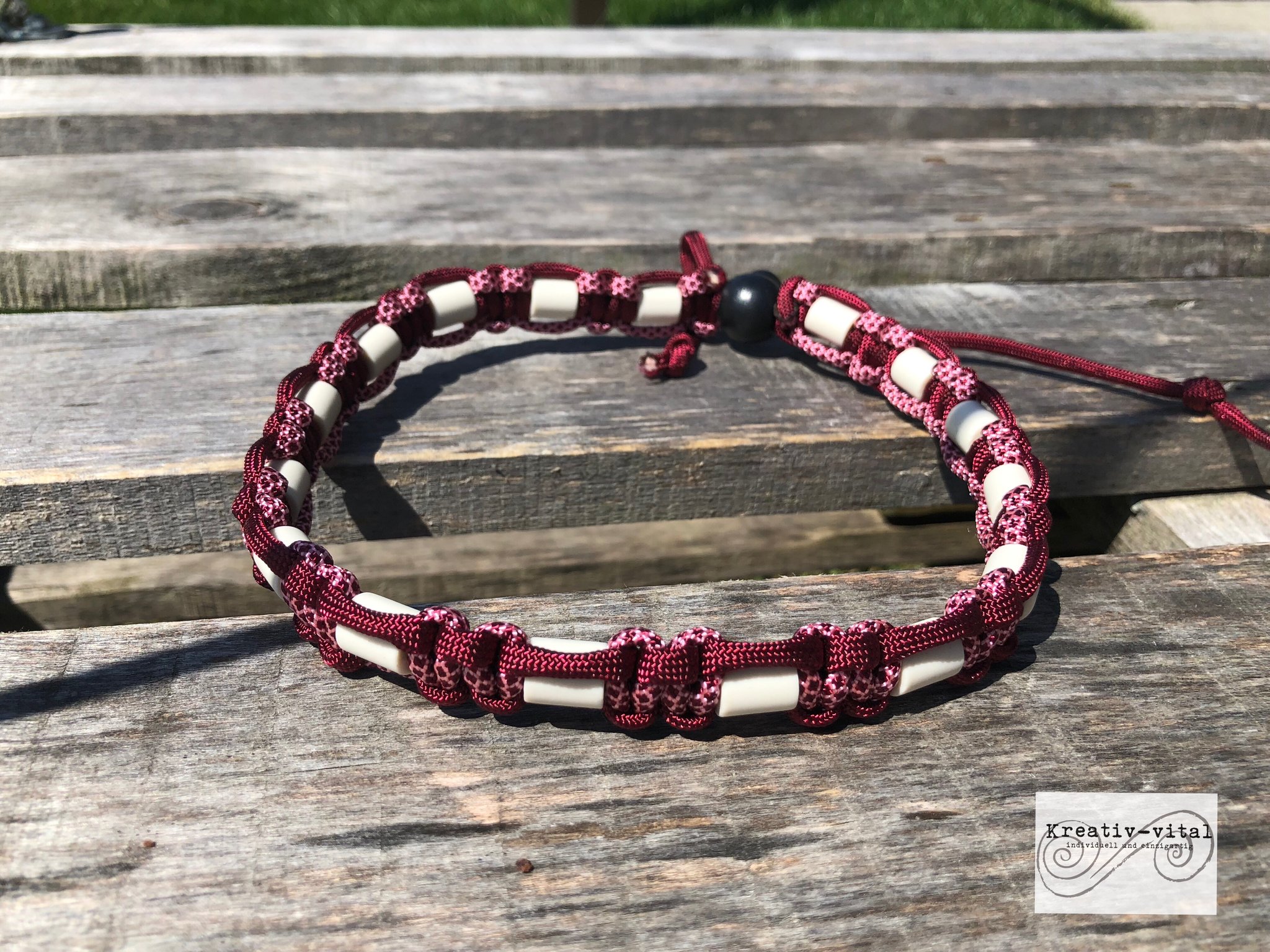 EM Keramik Halsband für Hund/Katze 46-50cm Halsumfang