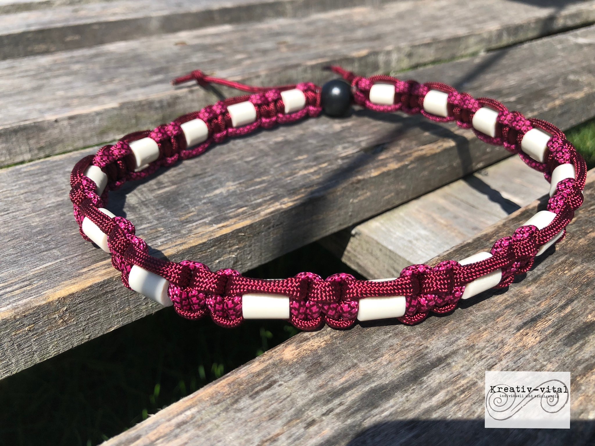 EM Keramik Halsband für Hund/Katze 46-50cm Halsumfang