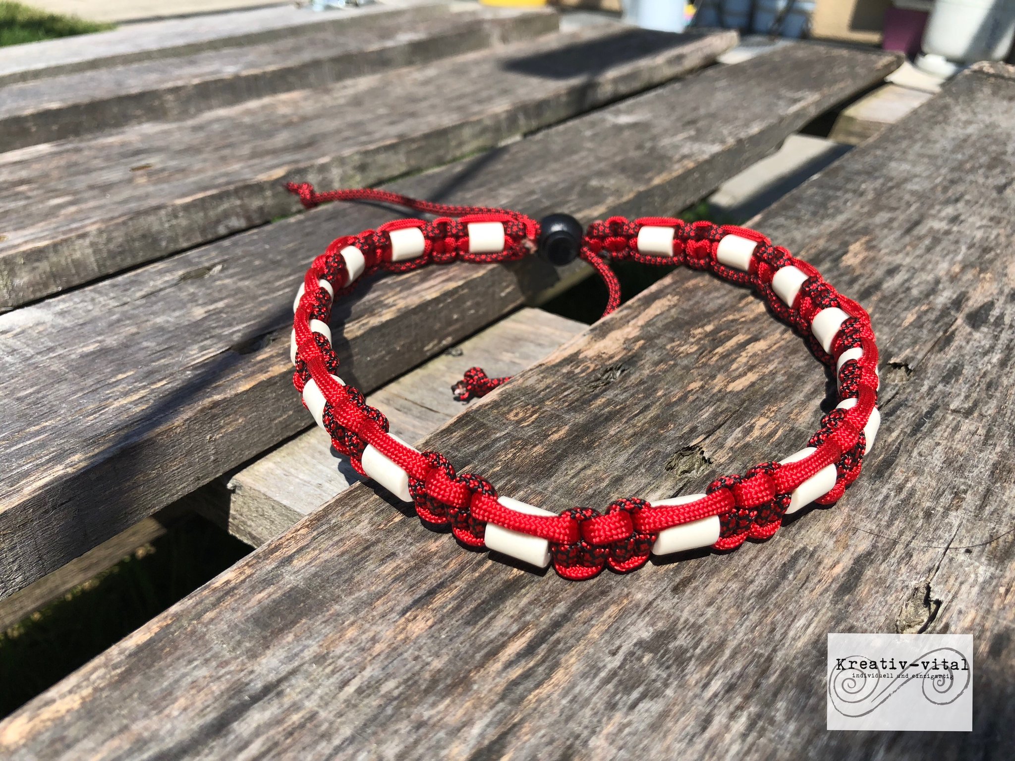 EM Keramik Halsband für Hund/Katze 46-50cm Halsumfang