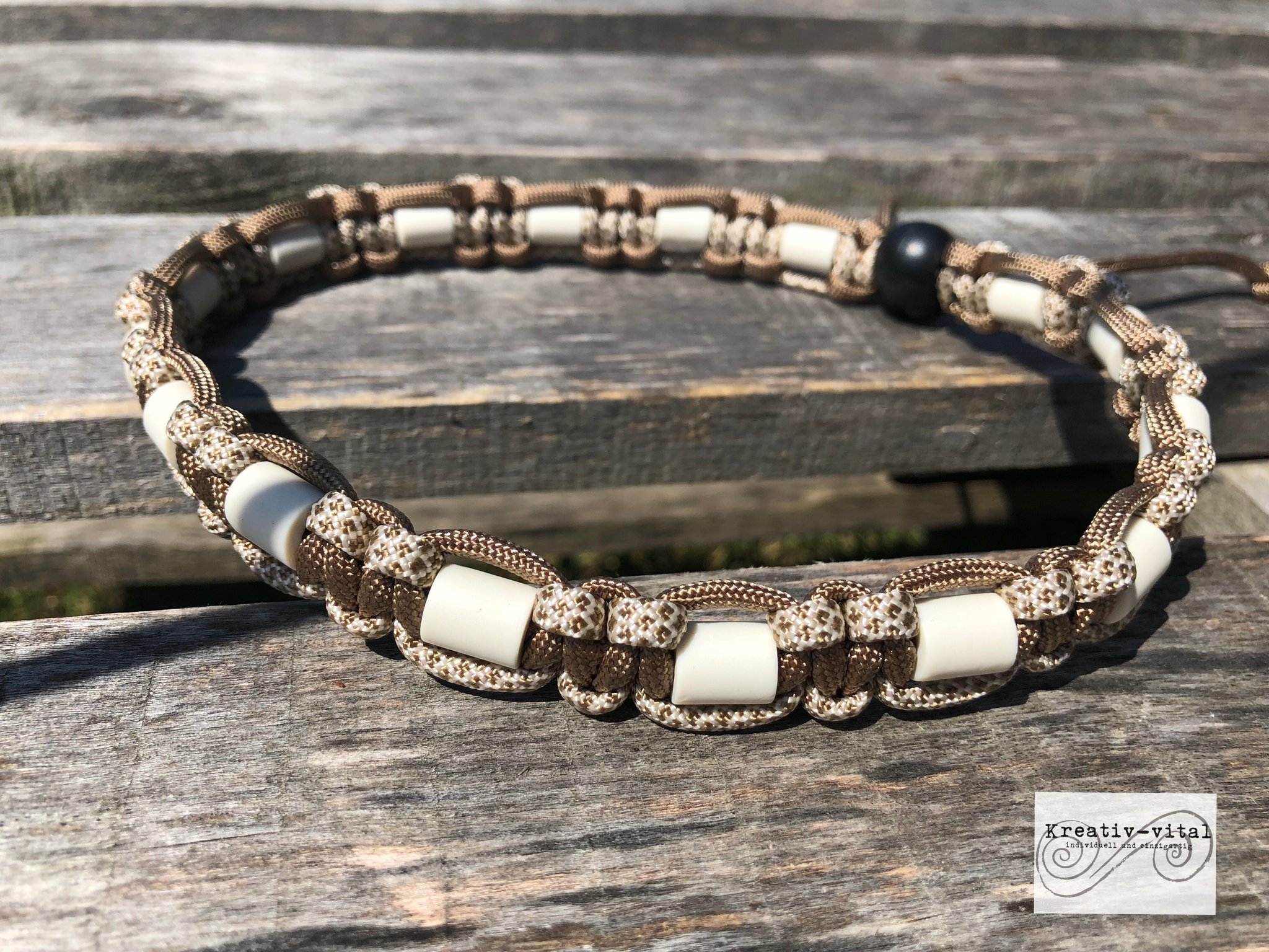 EM Keramik Halsband für Hund/Katze 46-50cm Halsumfang