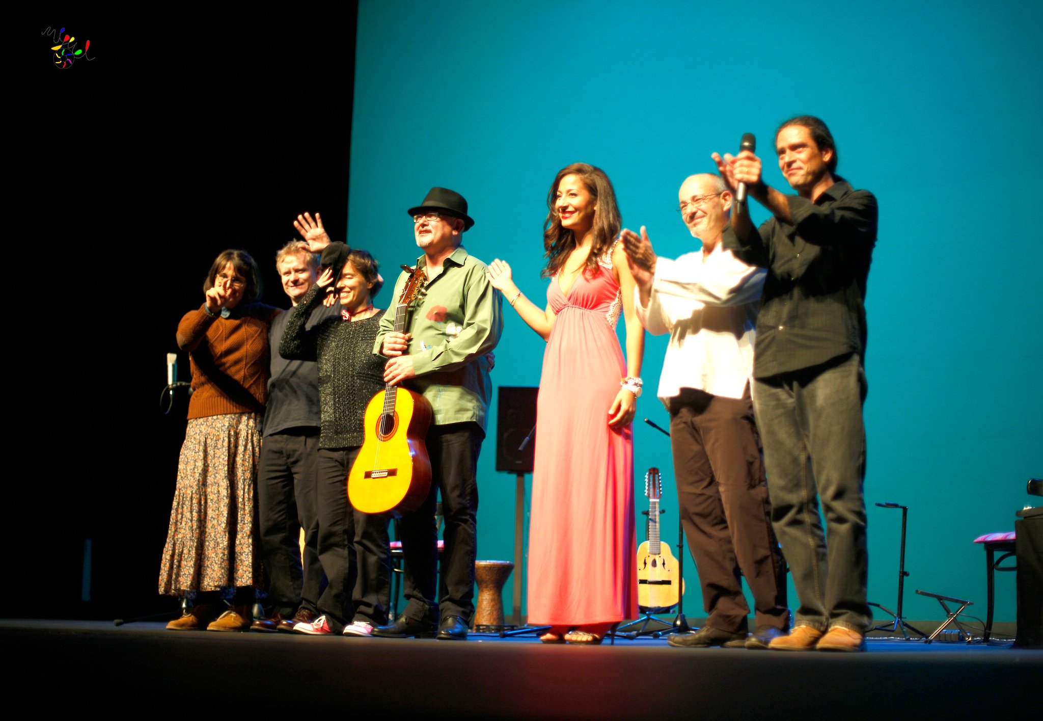 Concierto Músicas sin barreras. Yani Martinelli, Mark Walden, Carmen Ros, José Luis Montón, Marisa Tolentino, Isidro Solera y Julio García