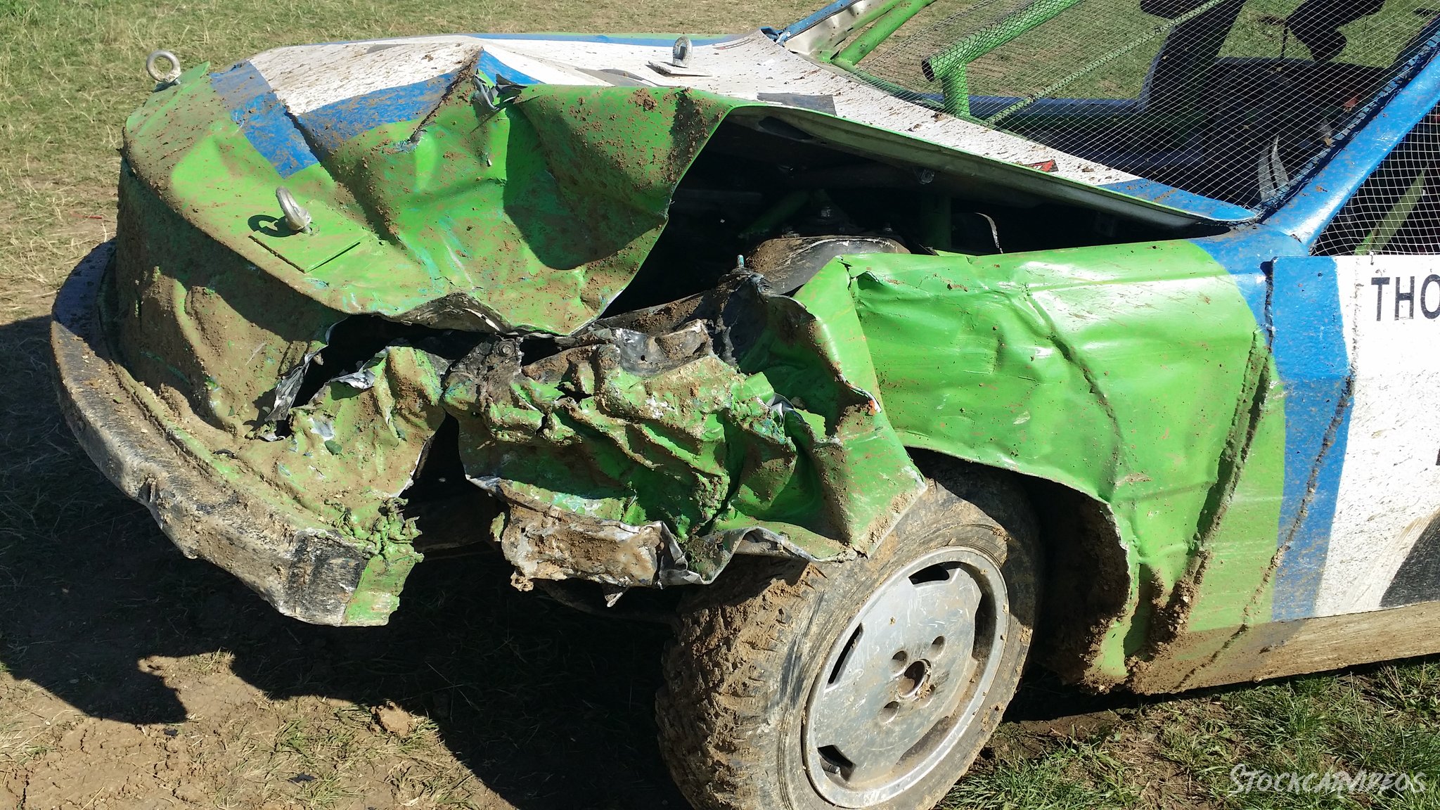 Fahrzeug nach dem Rennen