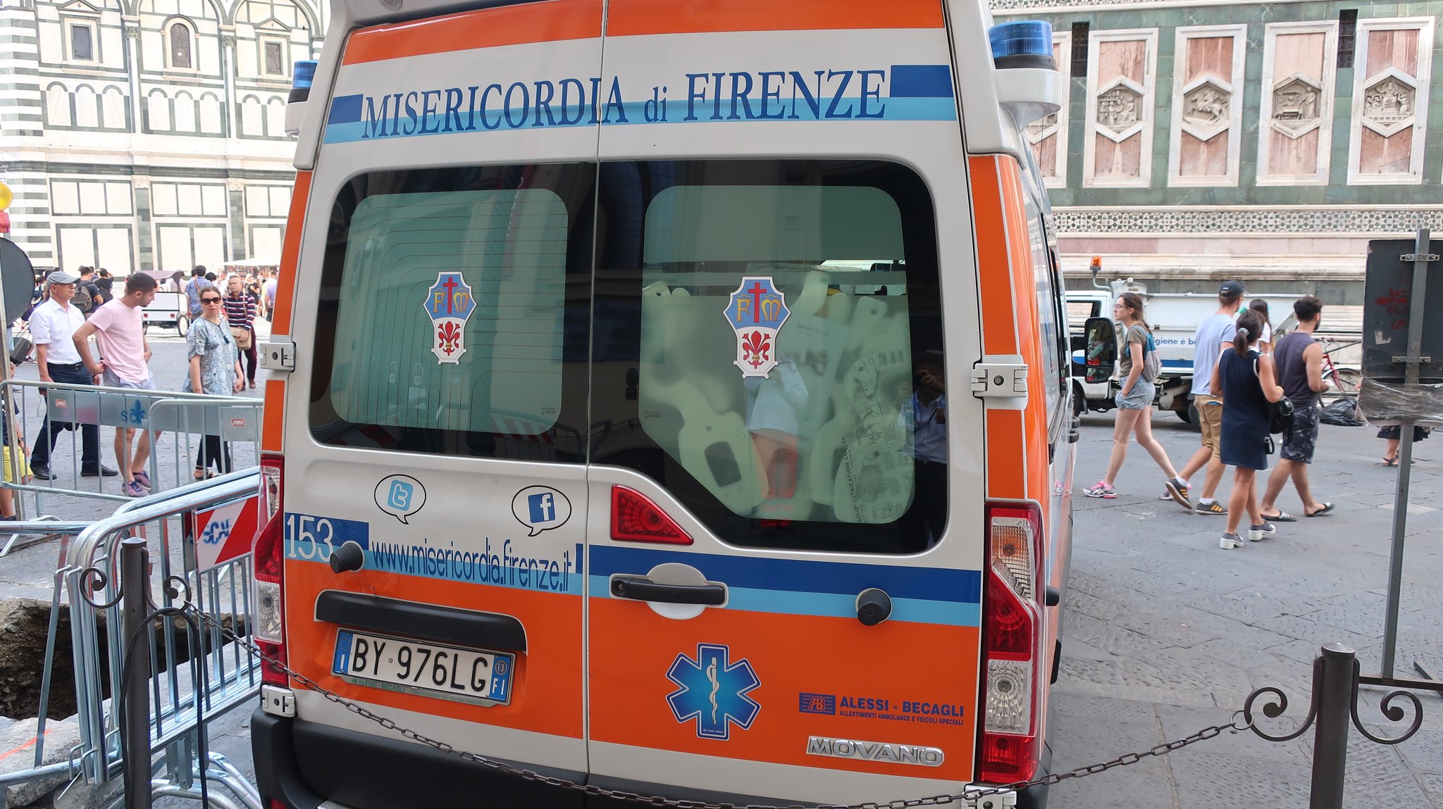 ミゼリコルディアの救急車