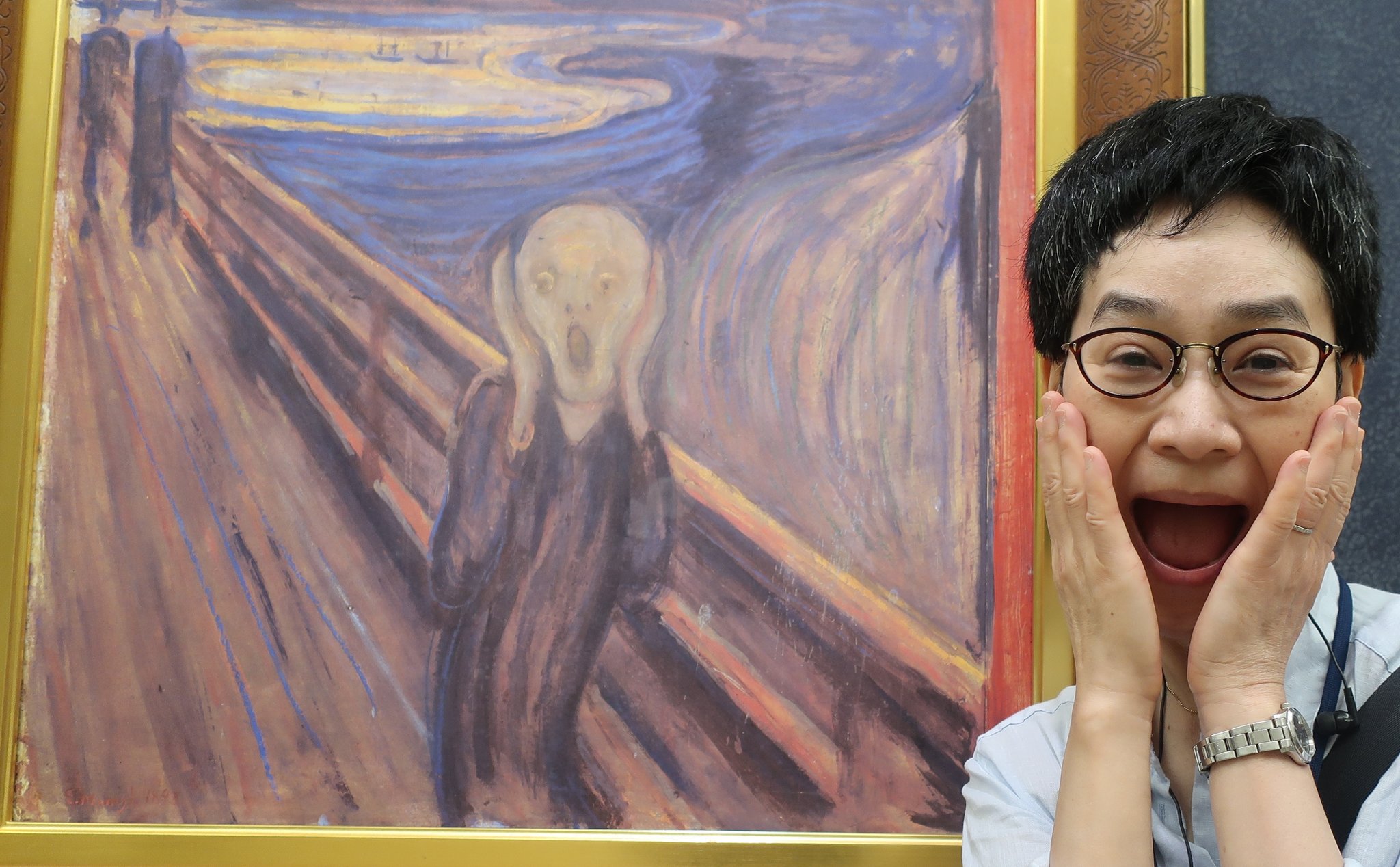 エドヴァルト・ムンク　「叫び」