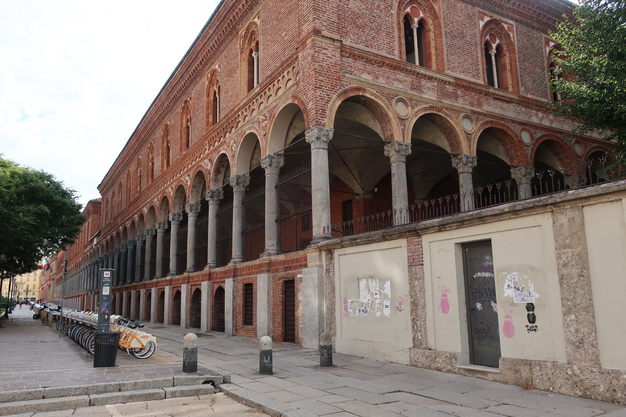 旧マッジョーレ病院 (現、国立ミラノ大学人間学部）