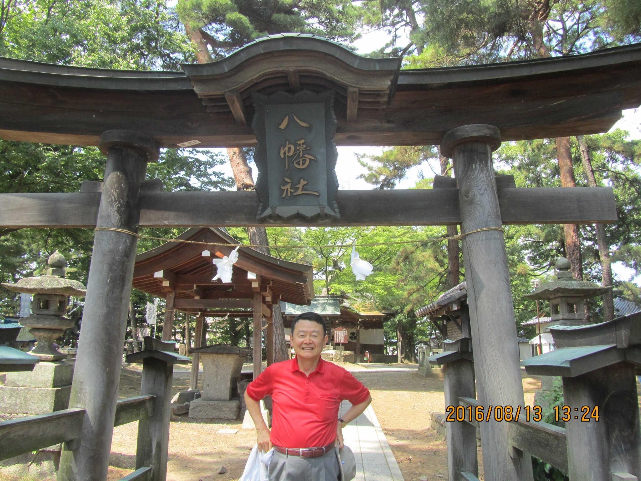 川中島八幡社。