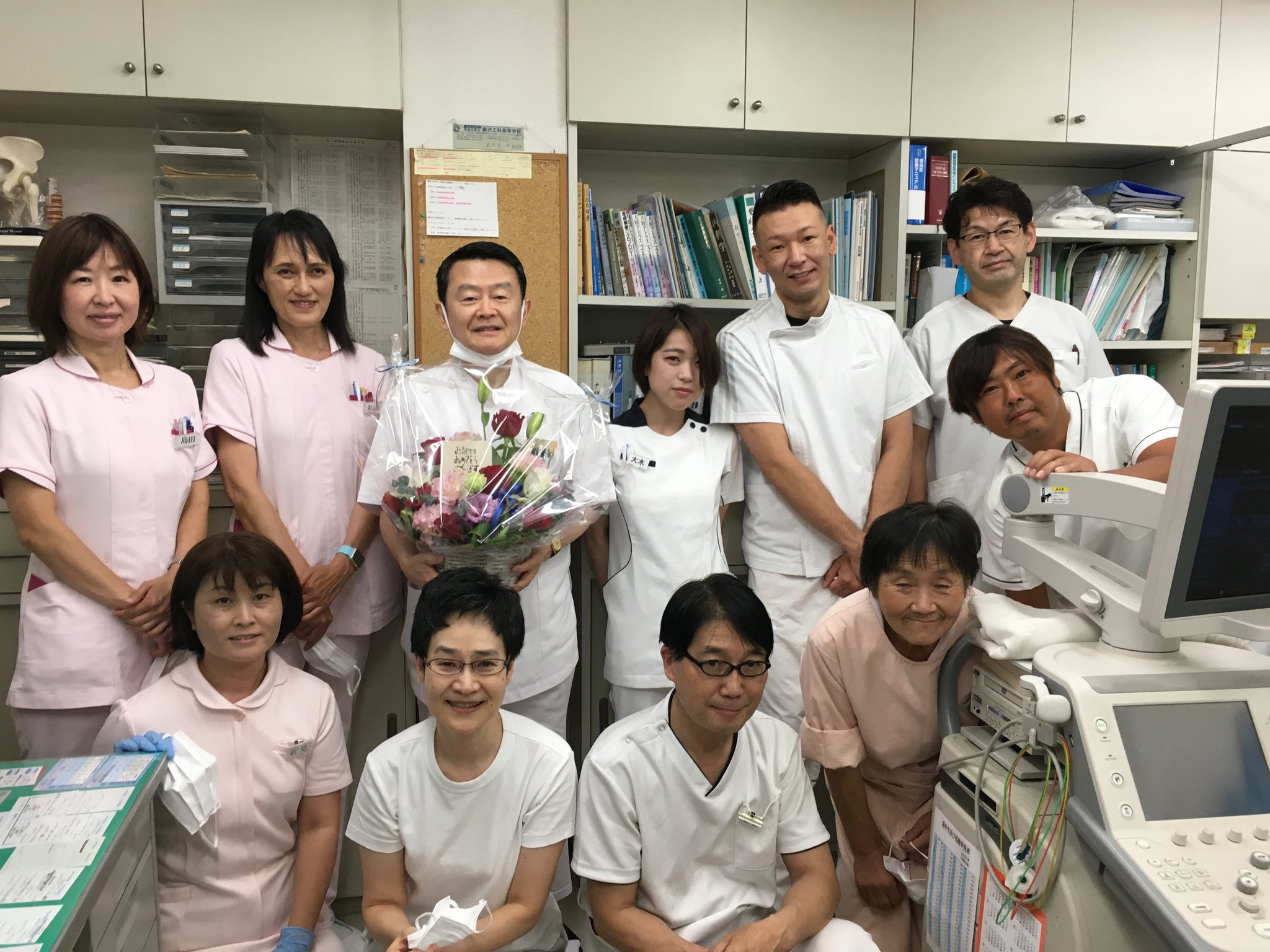 私の生誕65周年を、従業員達が祝ってくれました。