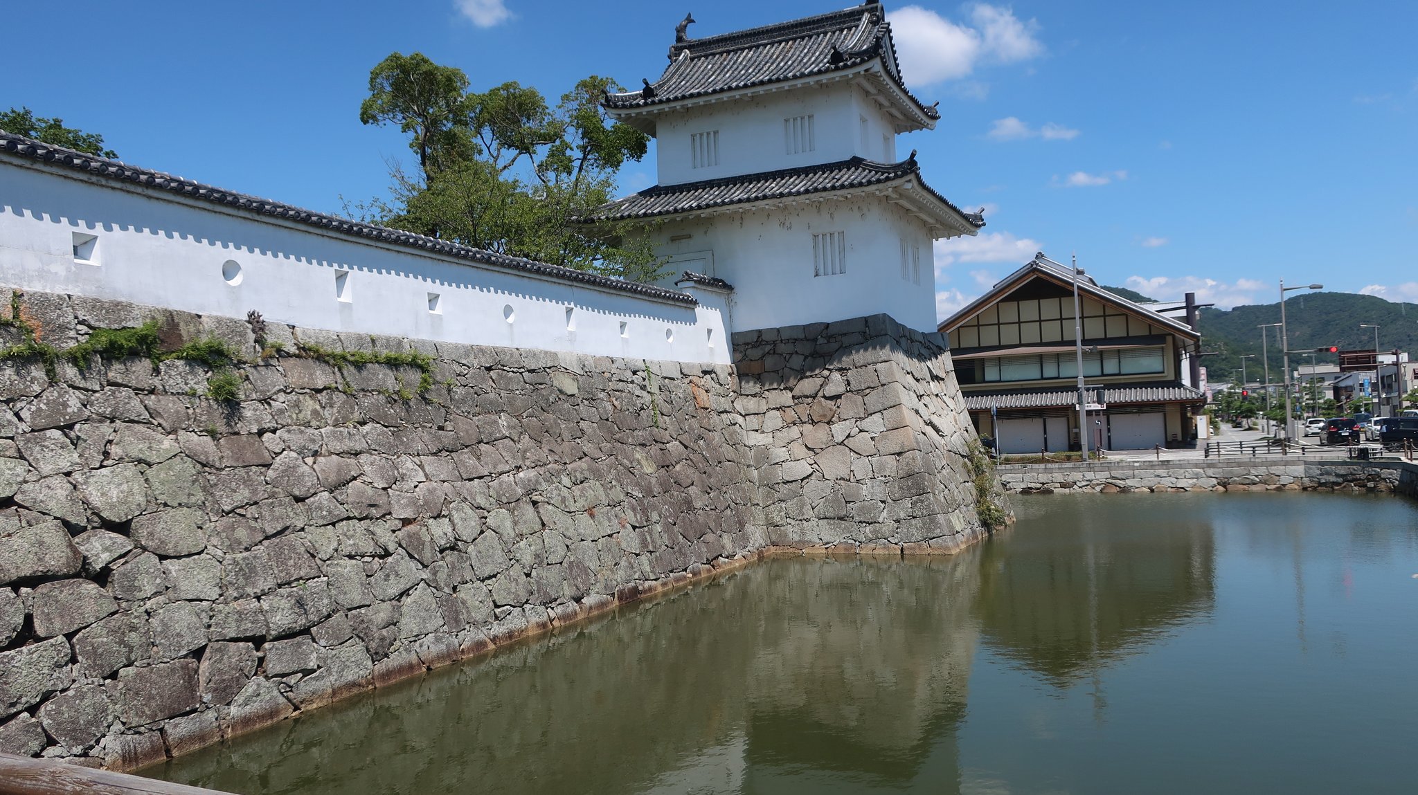 国指定の史跡、赤穂（あこう）城。播磨（はりま）赤穂藩、浅野家の居城でした。