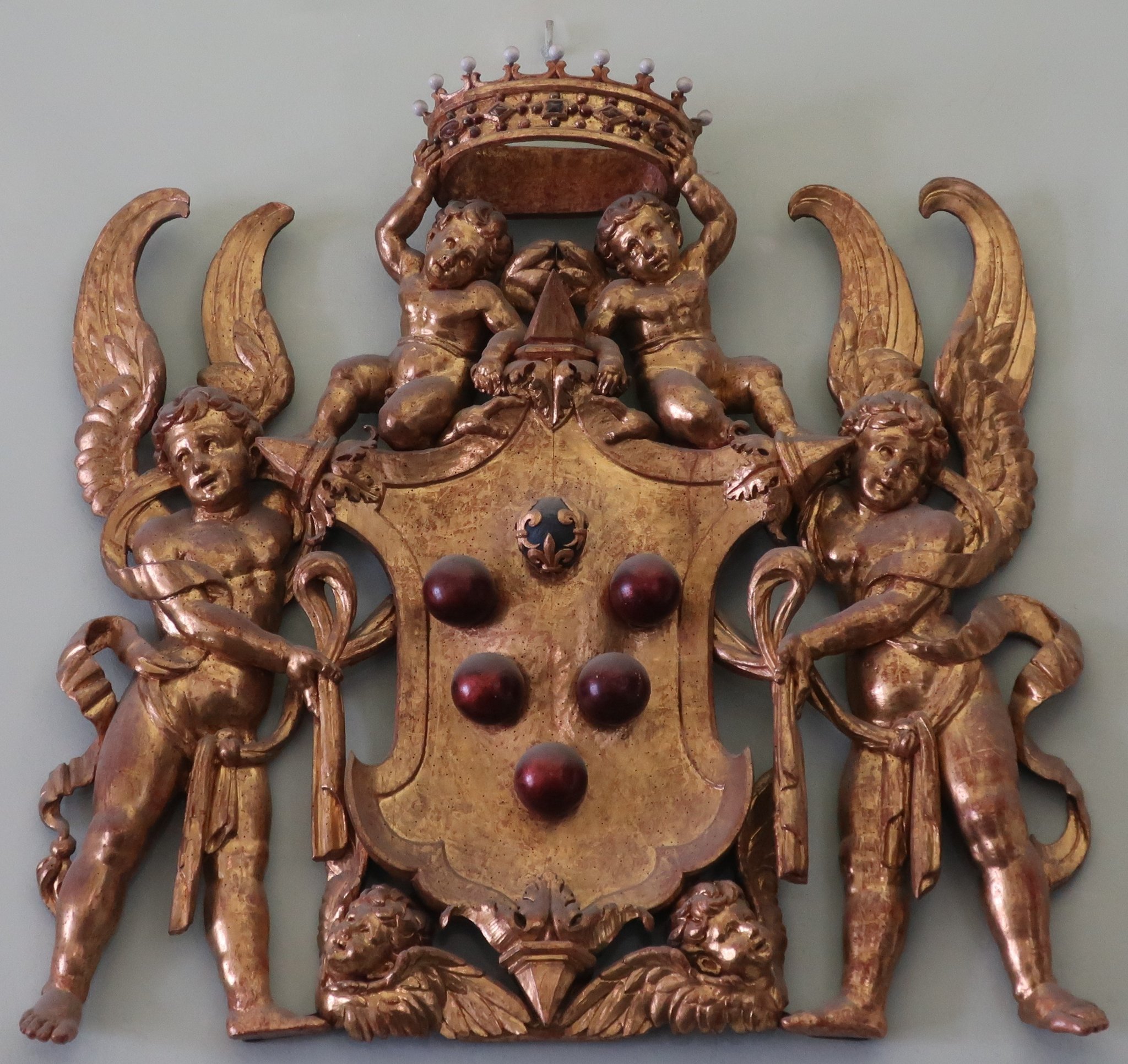 The Medici family's coat of arms