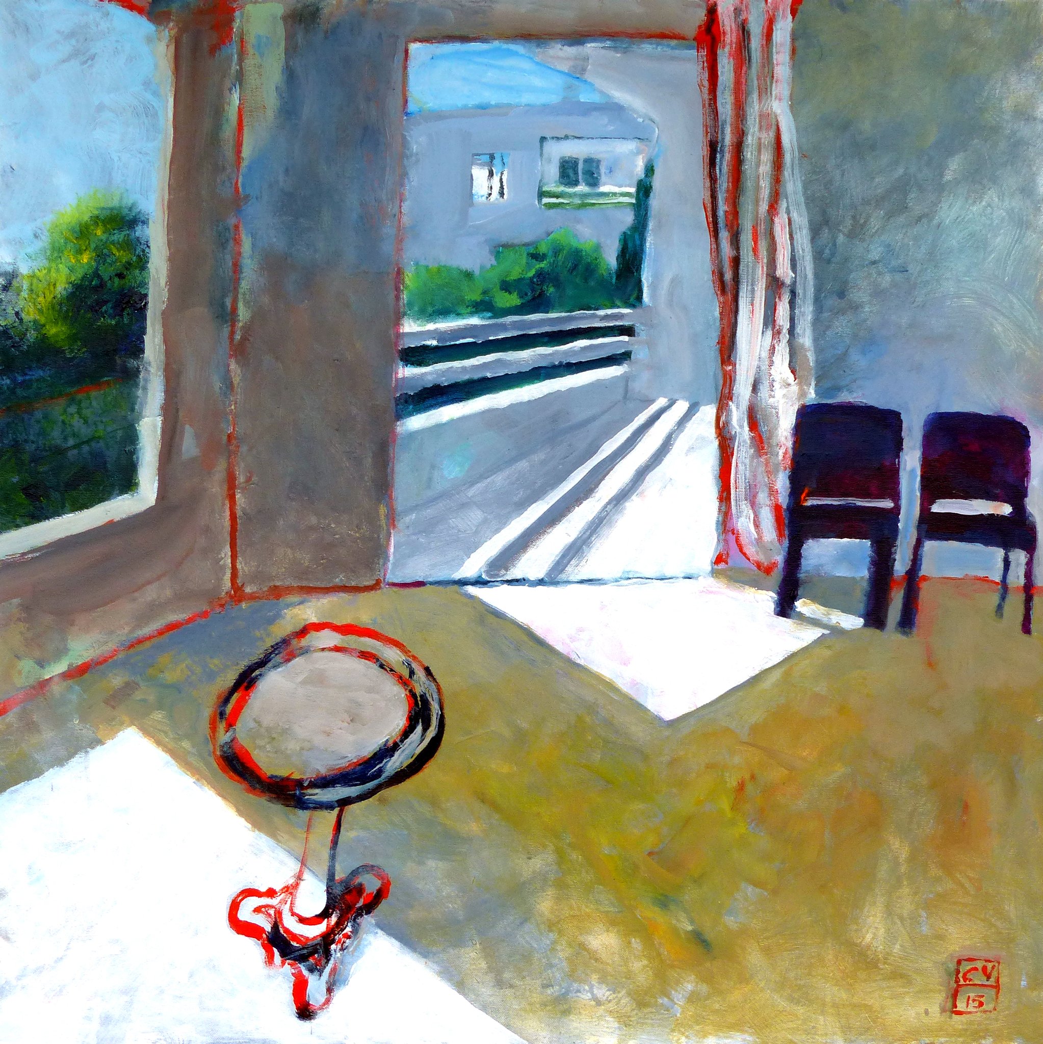 Soleil dedans - 2015 - 80 x 80 cm