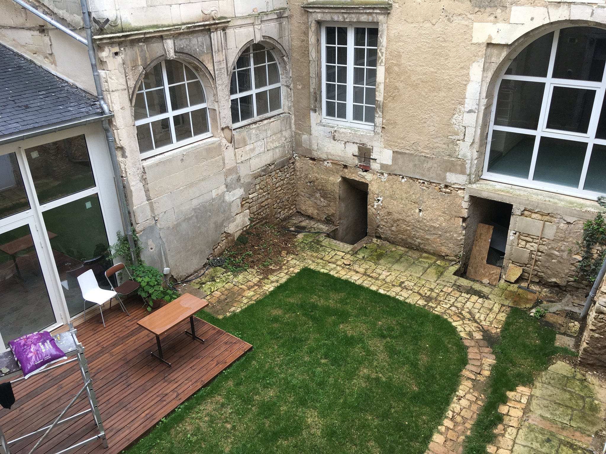 Redécouverte d'un jardin