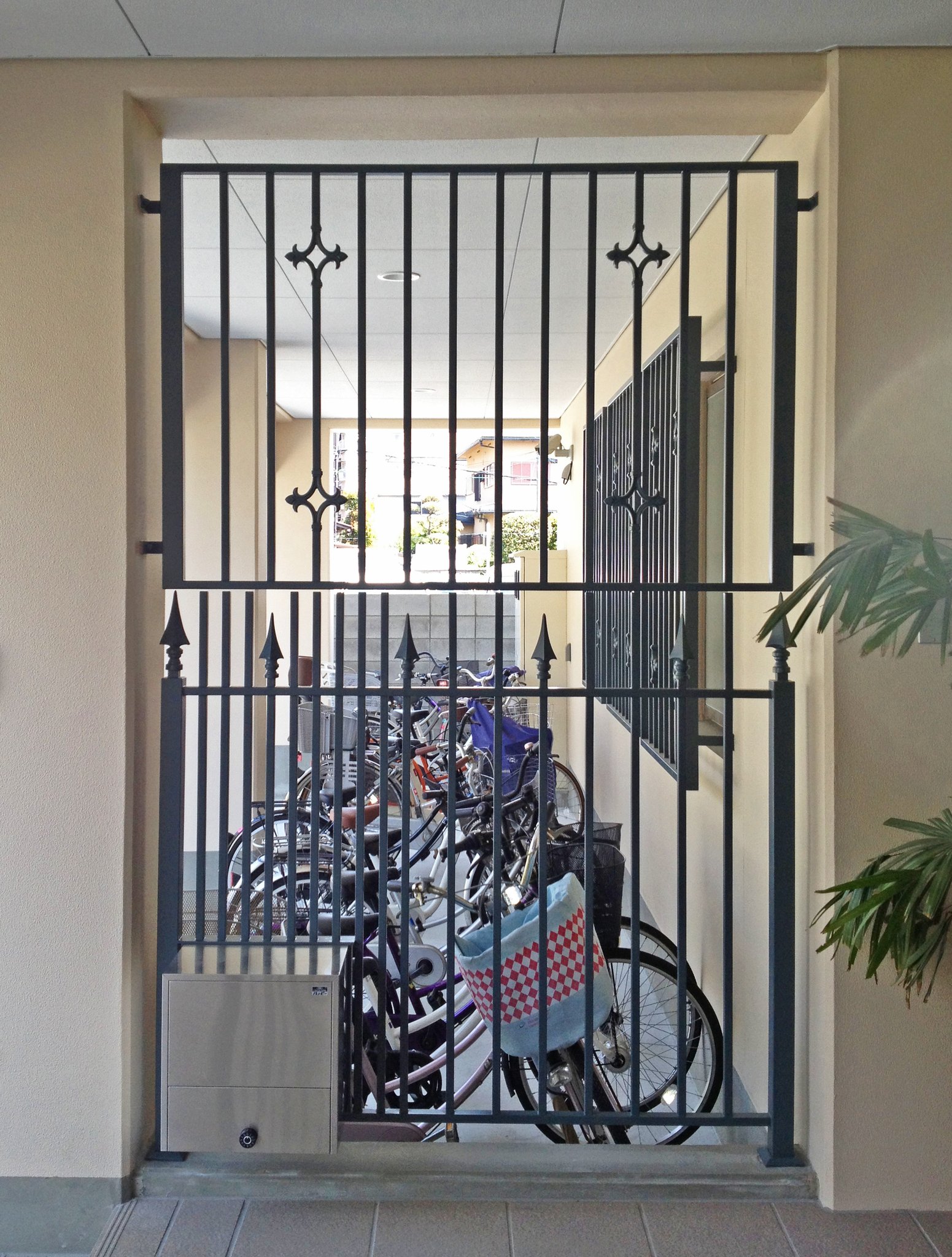 保育園 ポスト付きフェンス（大阪府堺市）