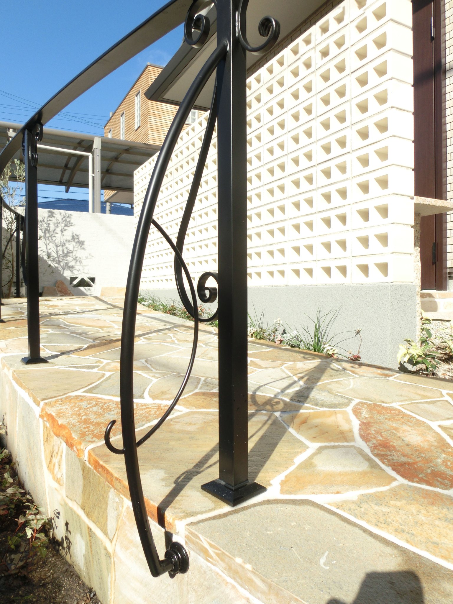 M様邸 スロープ手摺（大阪府高槻市）