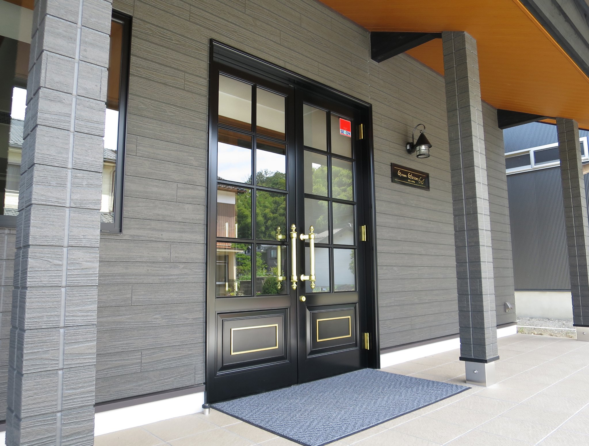 店舗 玄関ドア（豊岡市）