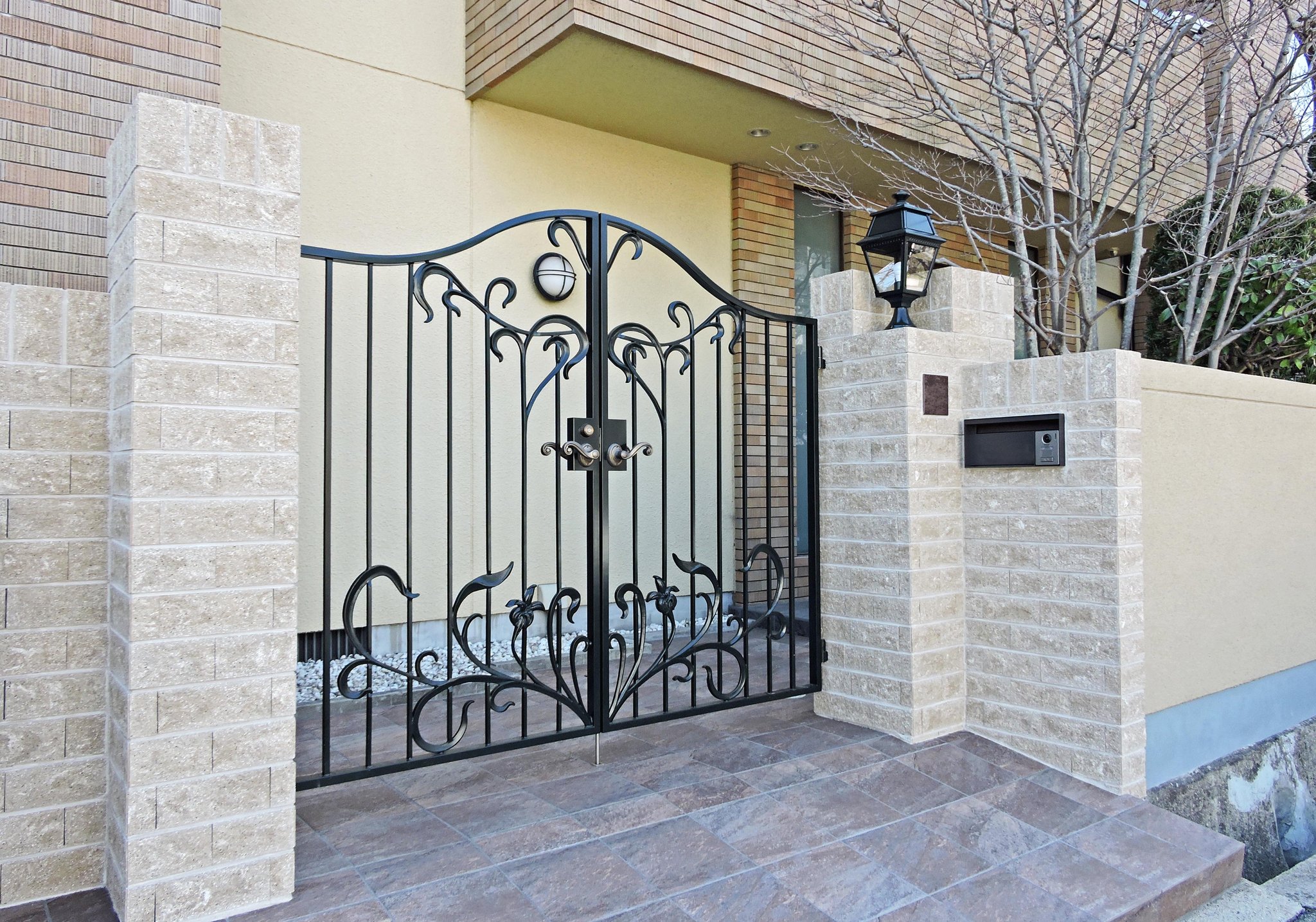 S様邸 門扉+ランプ（芦屋市）