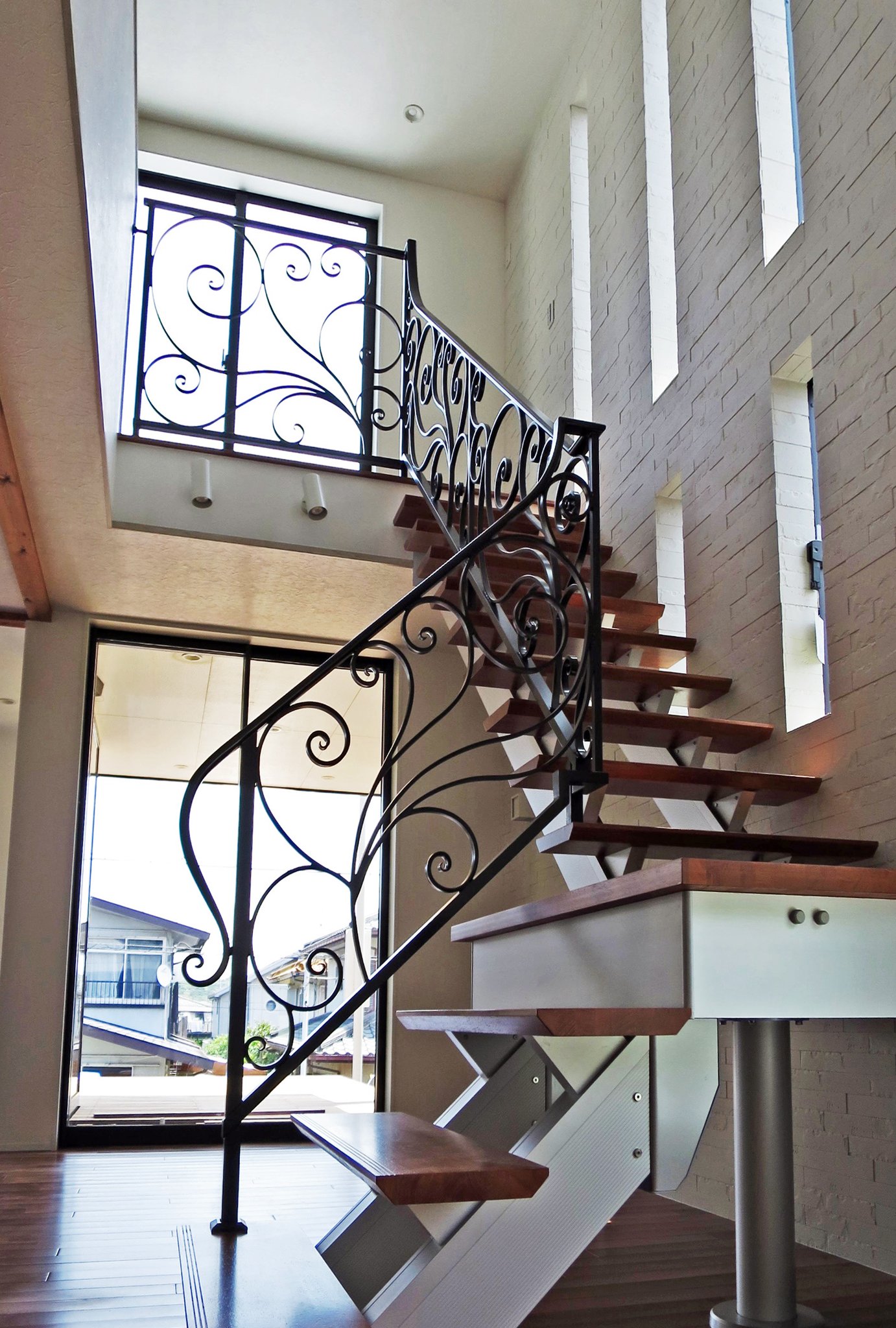 C様邸 階段手摺（神戸市垂水区）