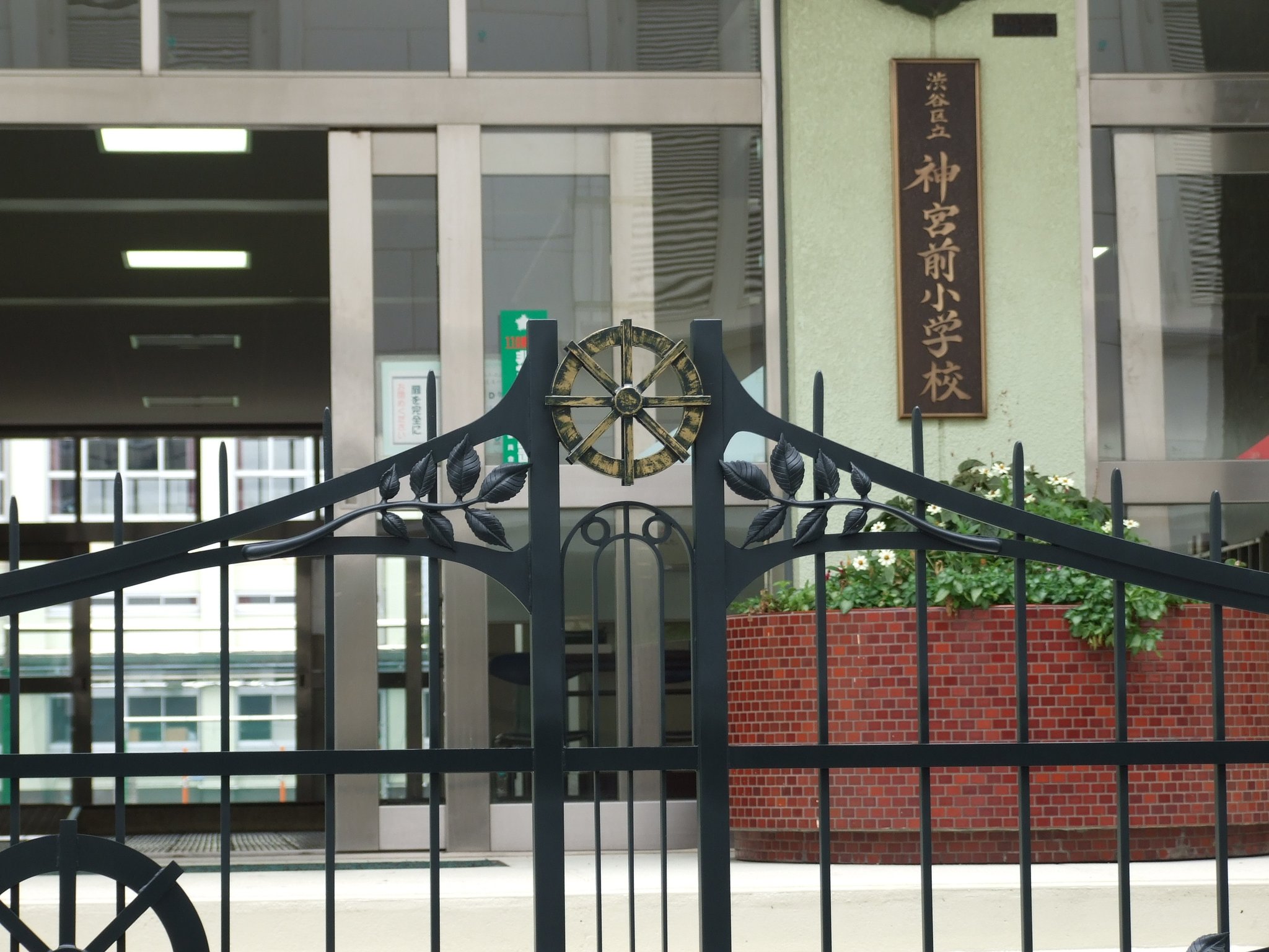 小学校 模様拡大（渋谷区）