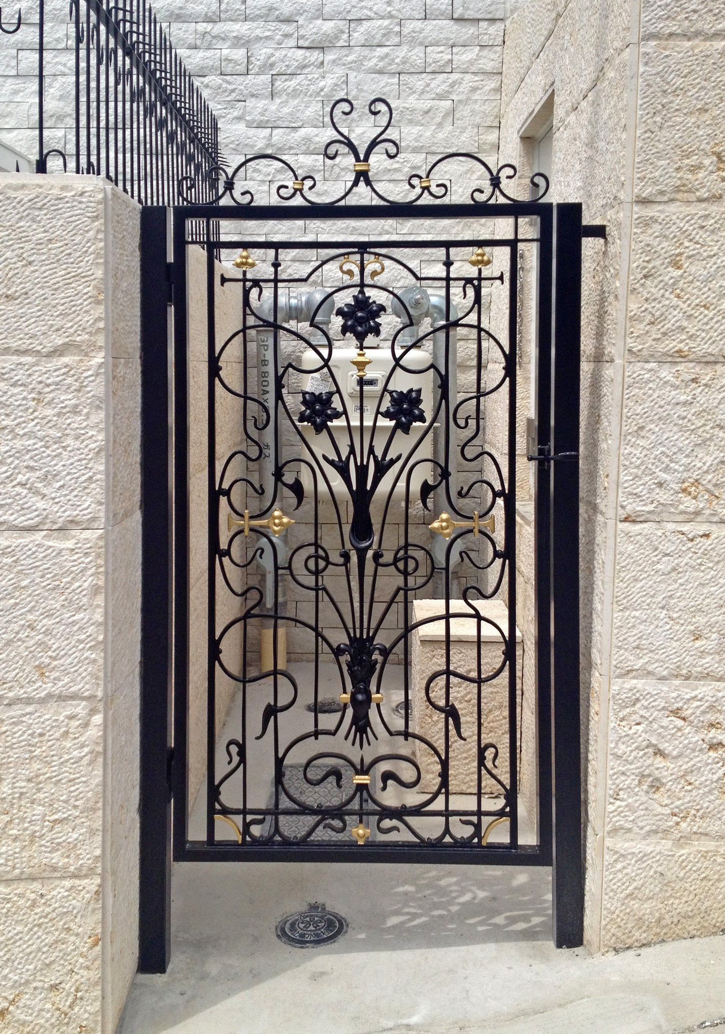 O様邸 門扉（兵庫県西宮市）