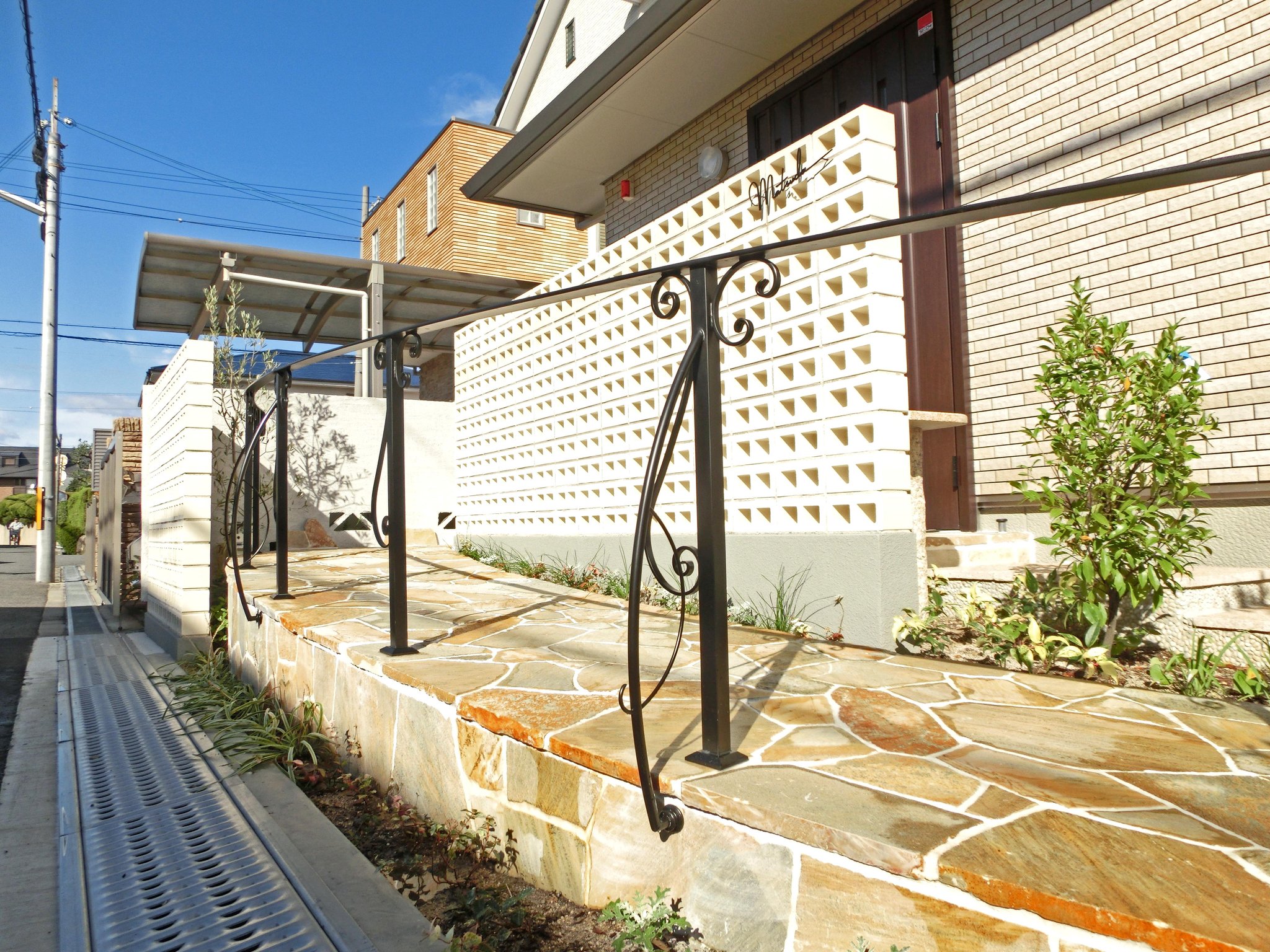 M様邸 スロープ手摺（大阪府高槻市）