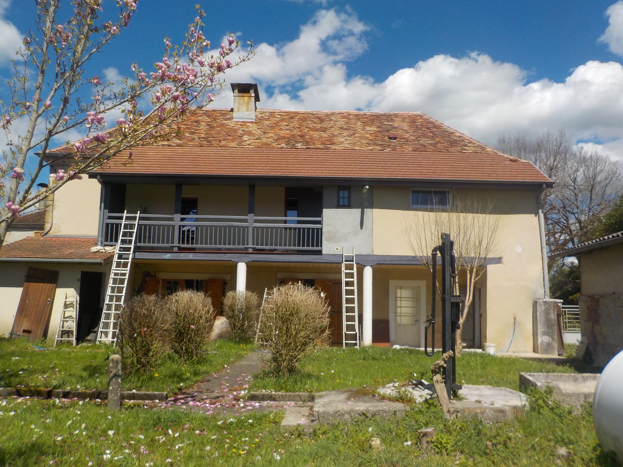 Façade Sud du logement