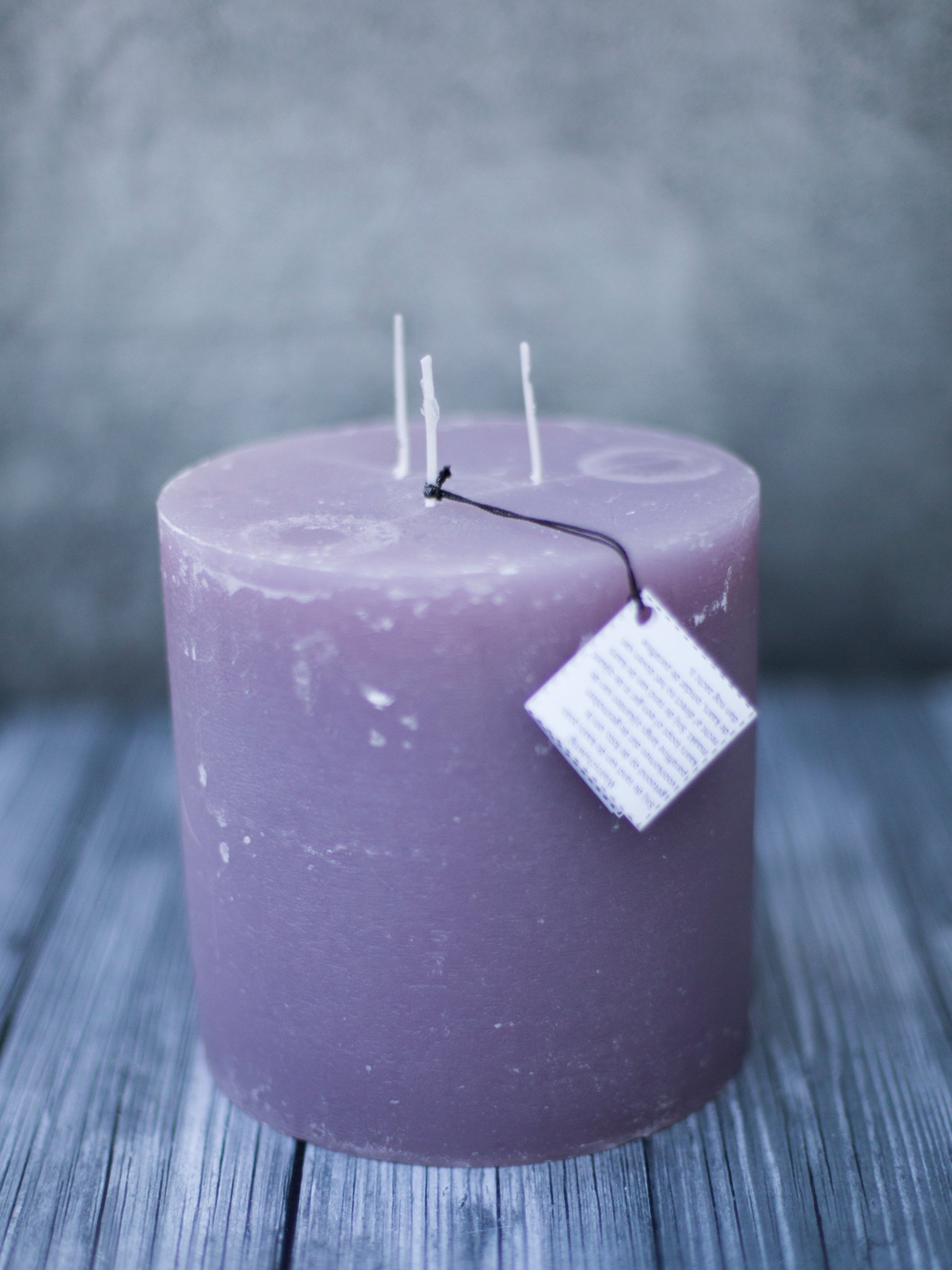 Hand gemaakte kaars 1 (100 branduren) - Aangeboden door De Kaarsen Studio Doesburg