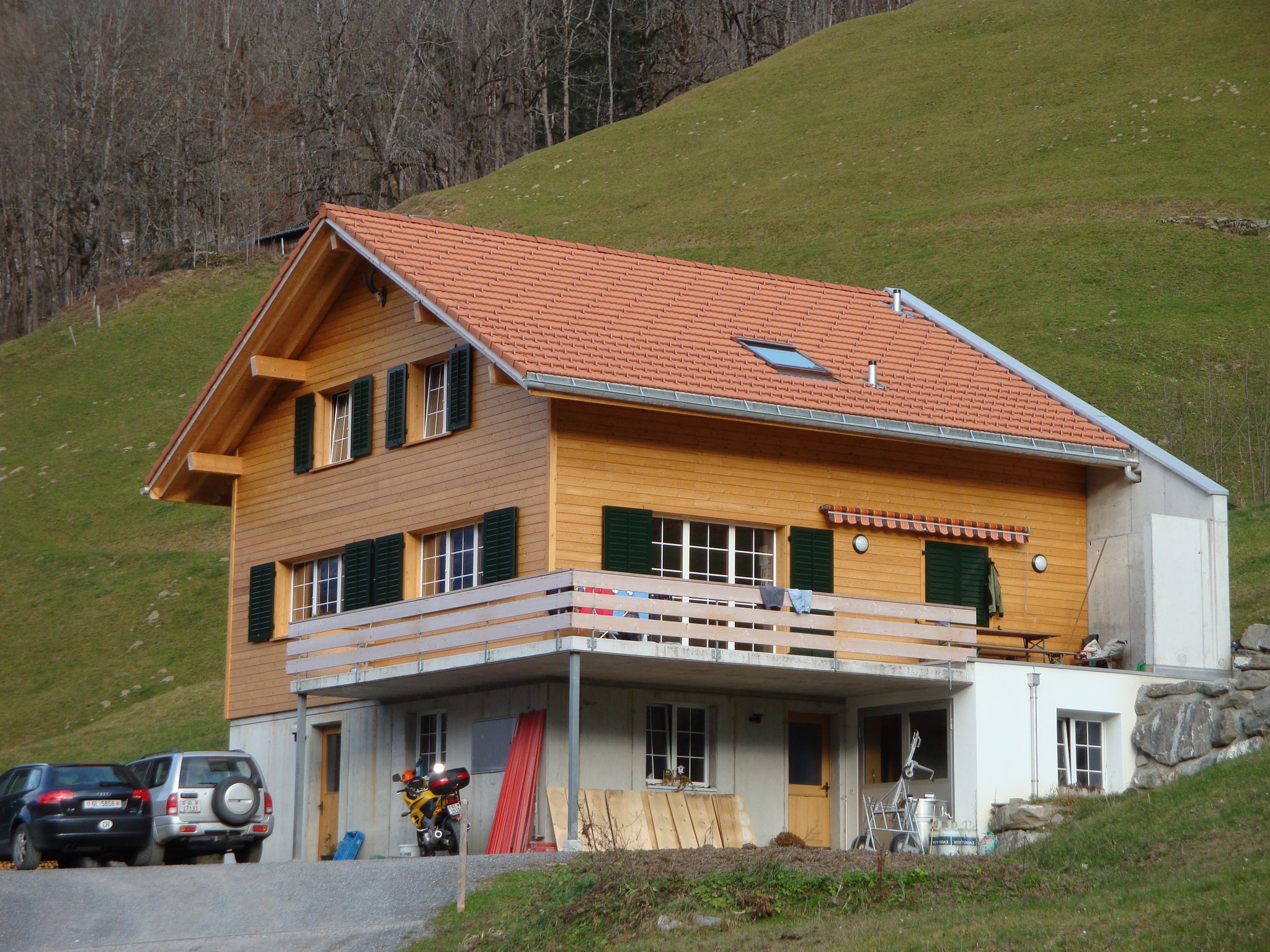 Fenster Einfamilienhaus, Linthal
