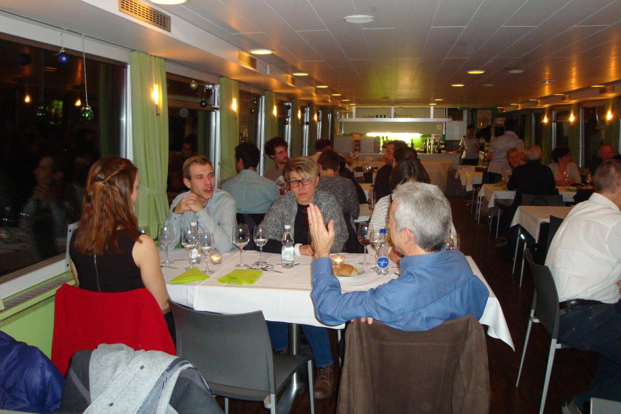 ... fehlt es nicht an Gesprächsstoff.