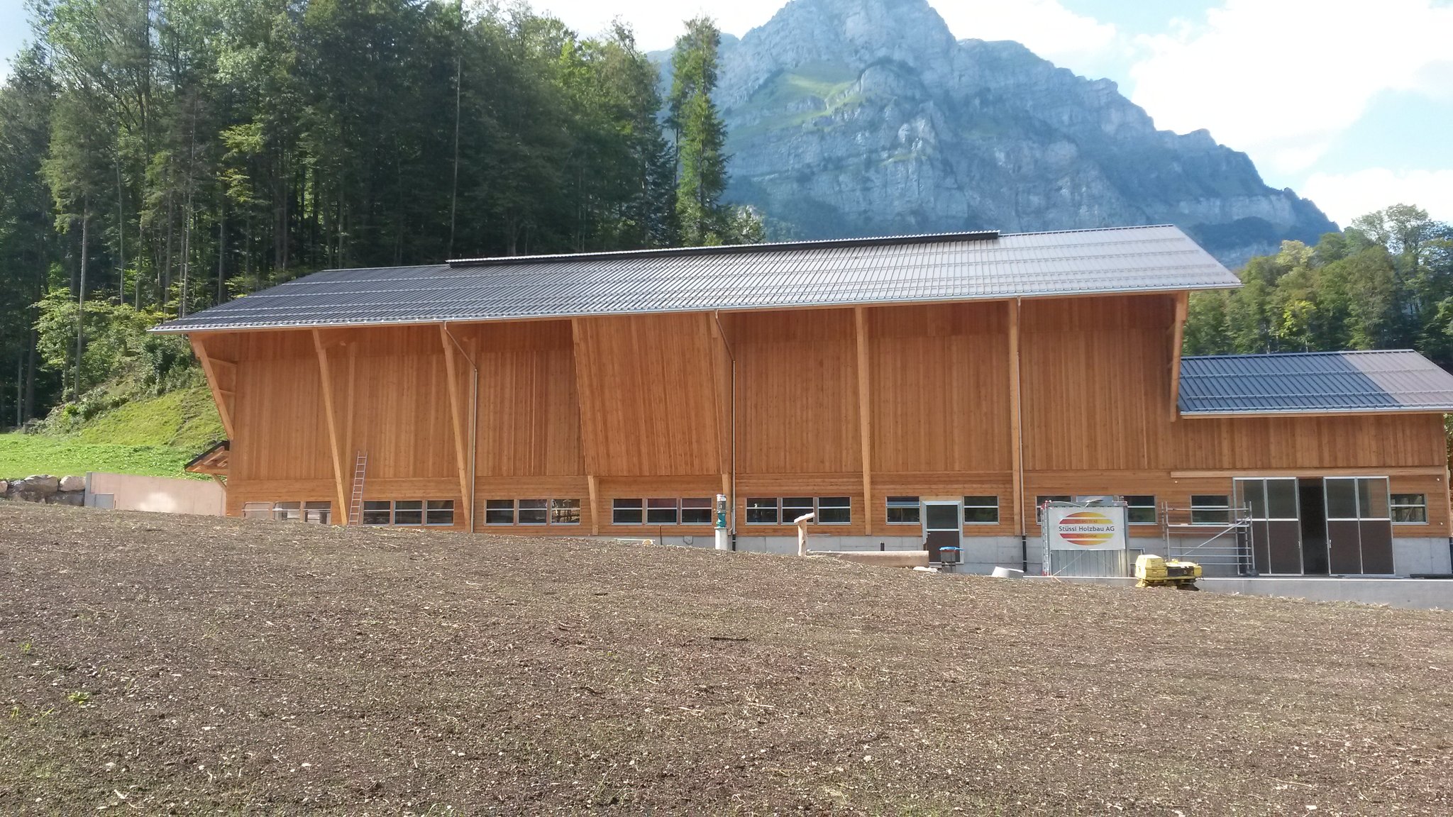 Stallneubau Glarus 2018