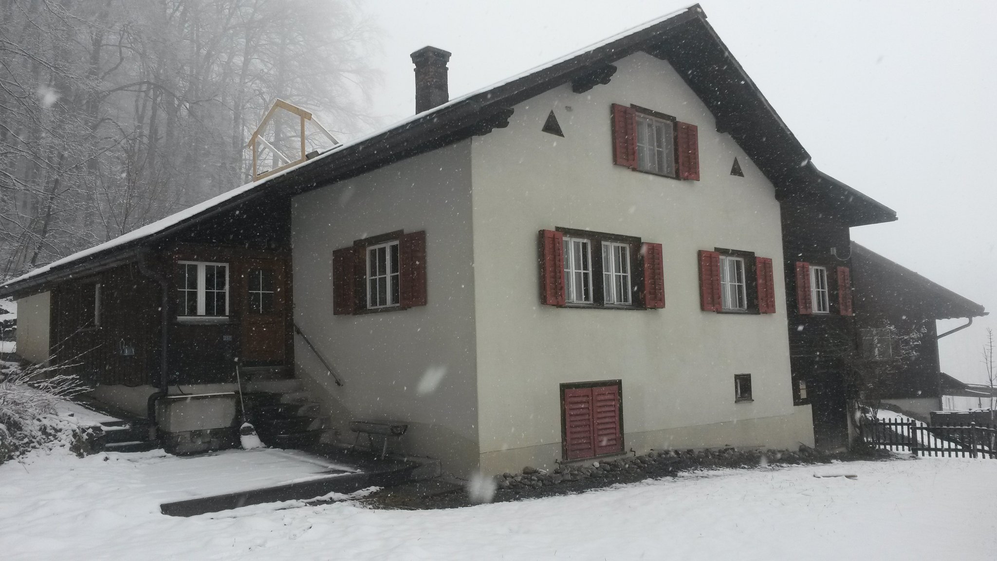 Fassade/Umbau vorher, Schwändi