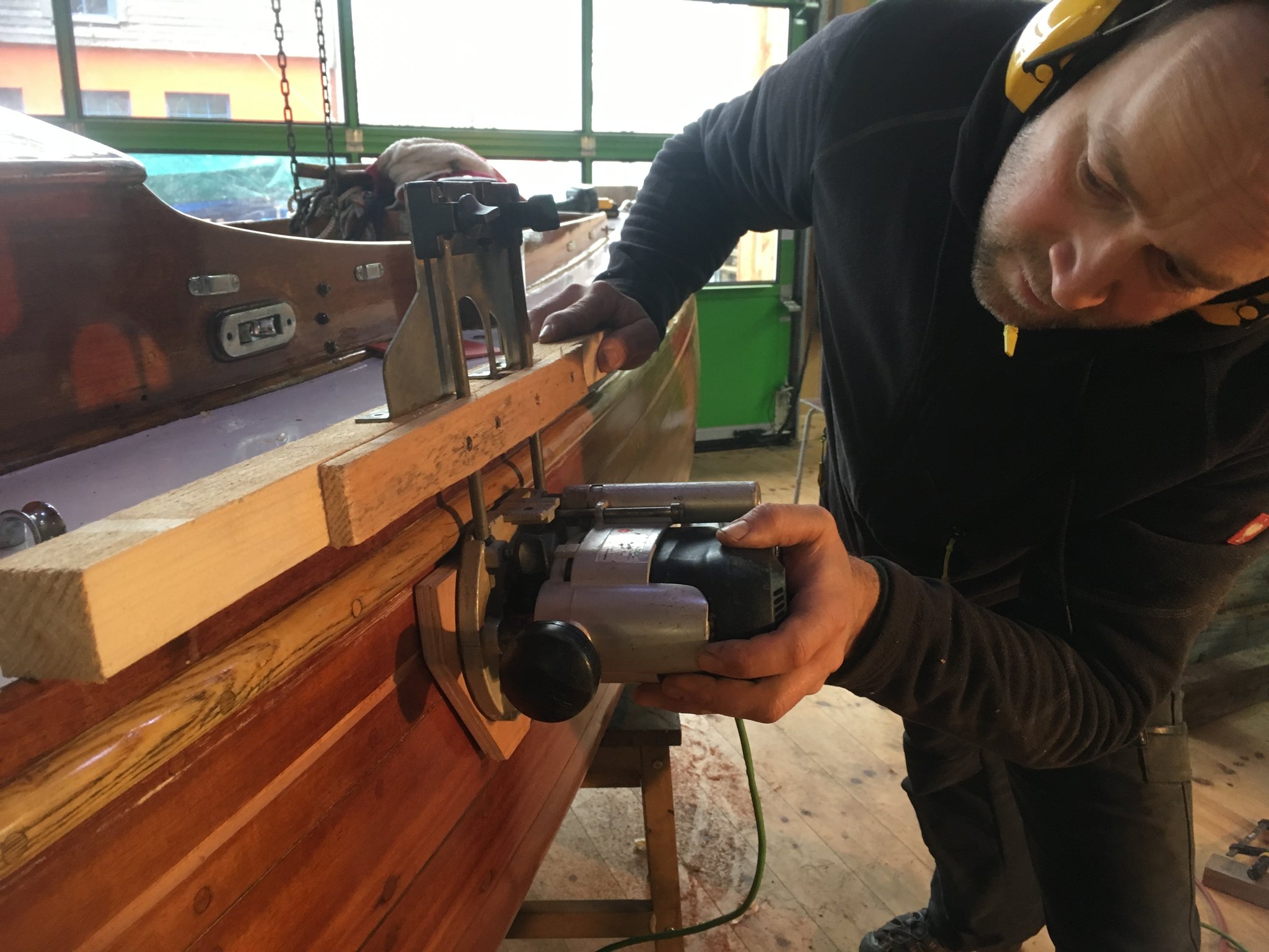 Fräsen einer Zierleiste