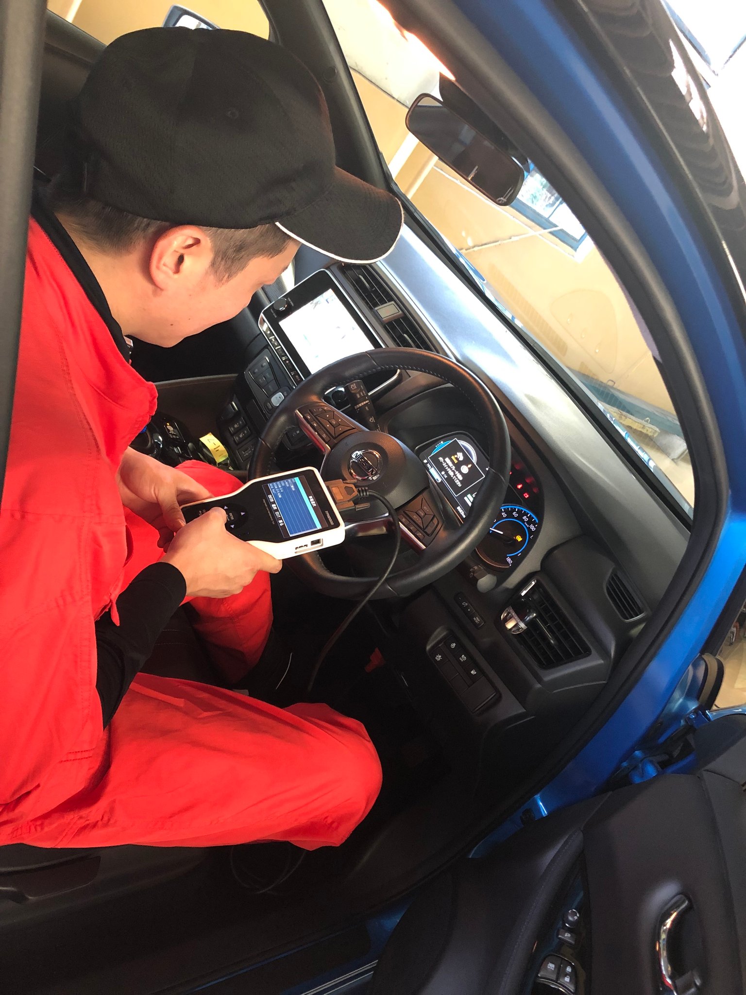 速度計・制動装置・排ガス濃度の点検