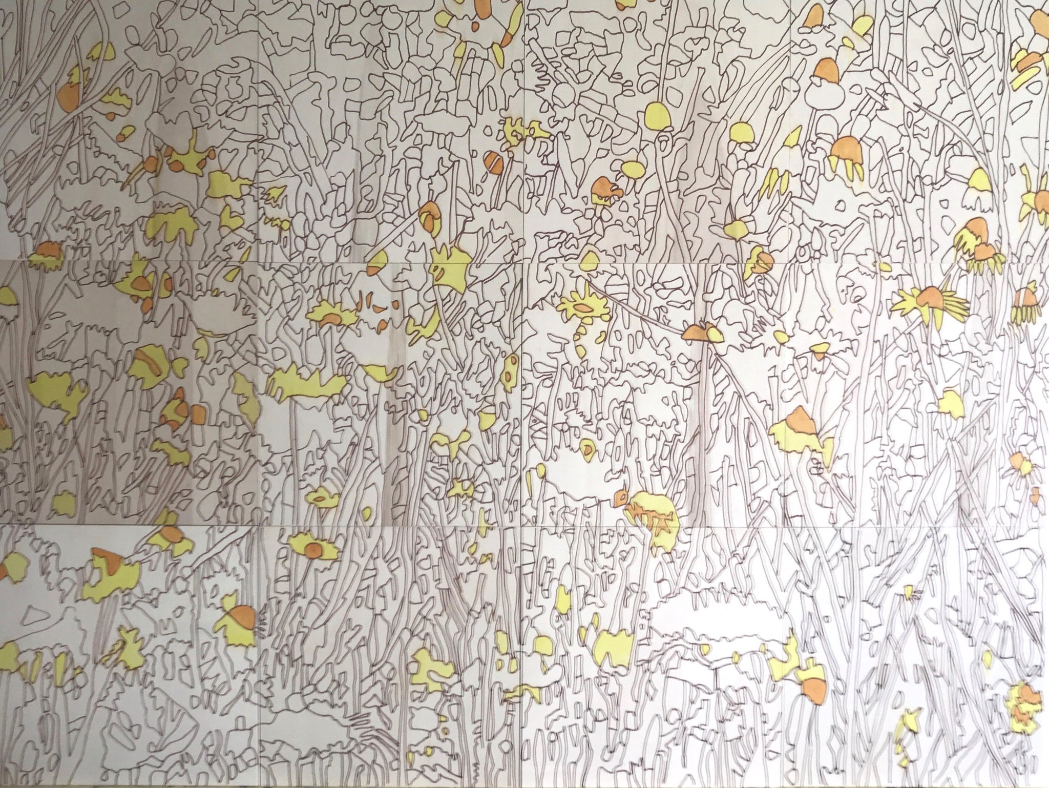 Übertrag Strichzeichnung