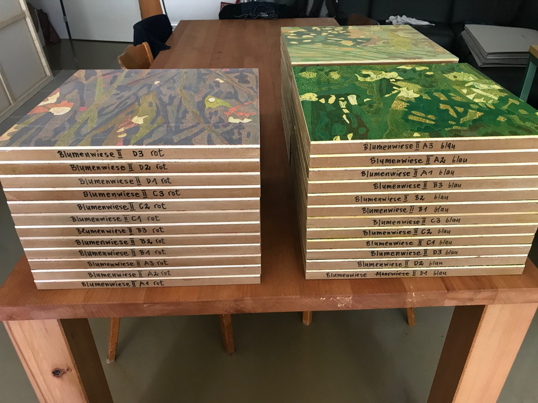 Alle Platten Blumenwiese II