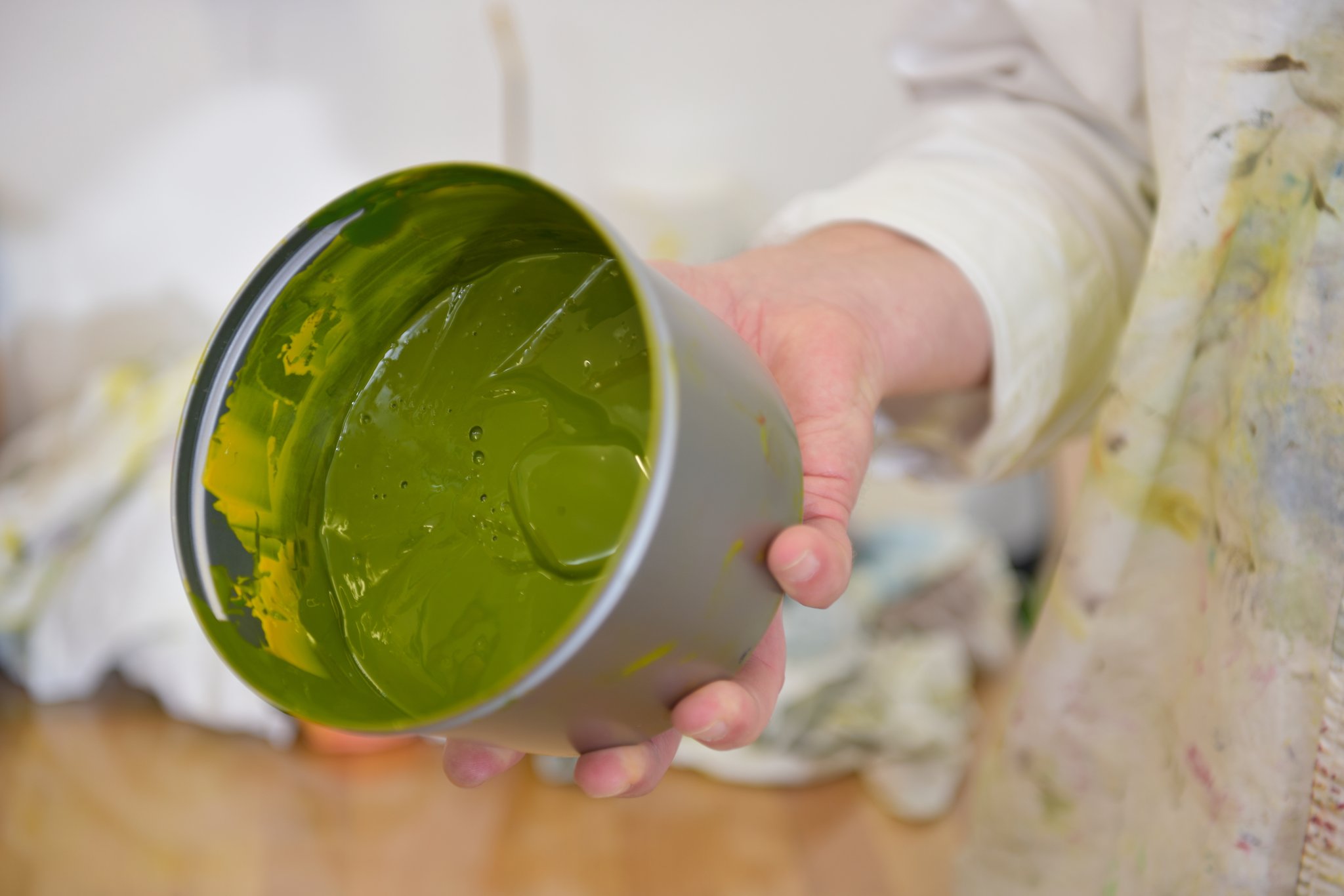 Es kann losgehen mit Gelb. "Was Gelb?"