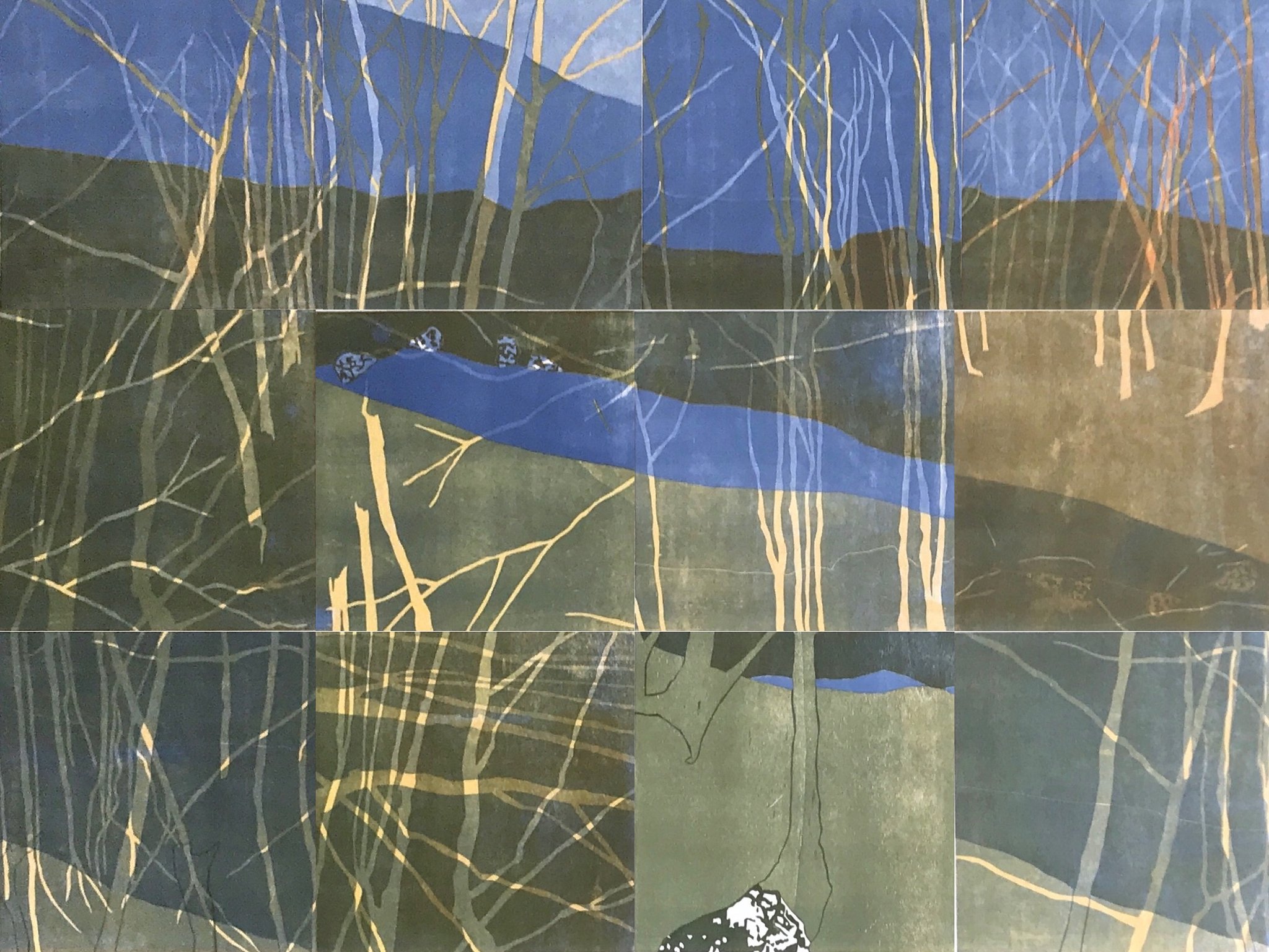 Komposition II (Regentag)