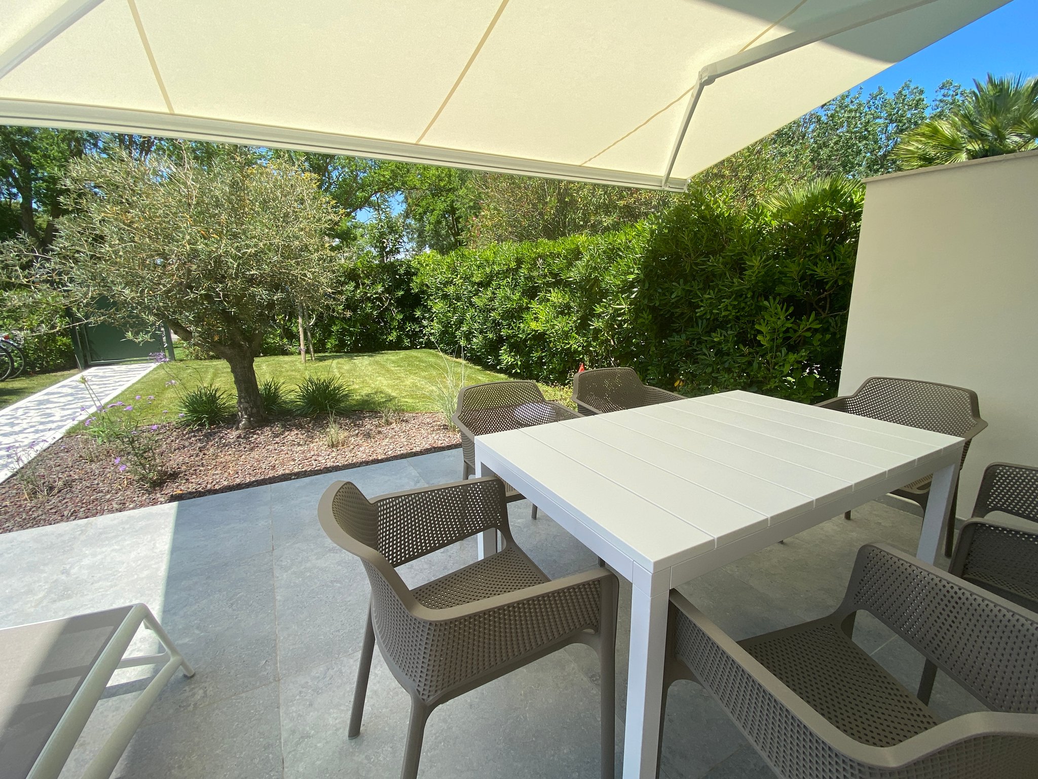 gemütlicher Sitzplatz